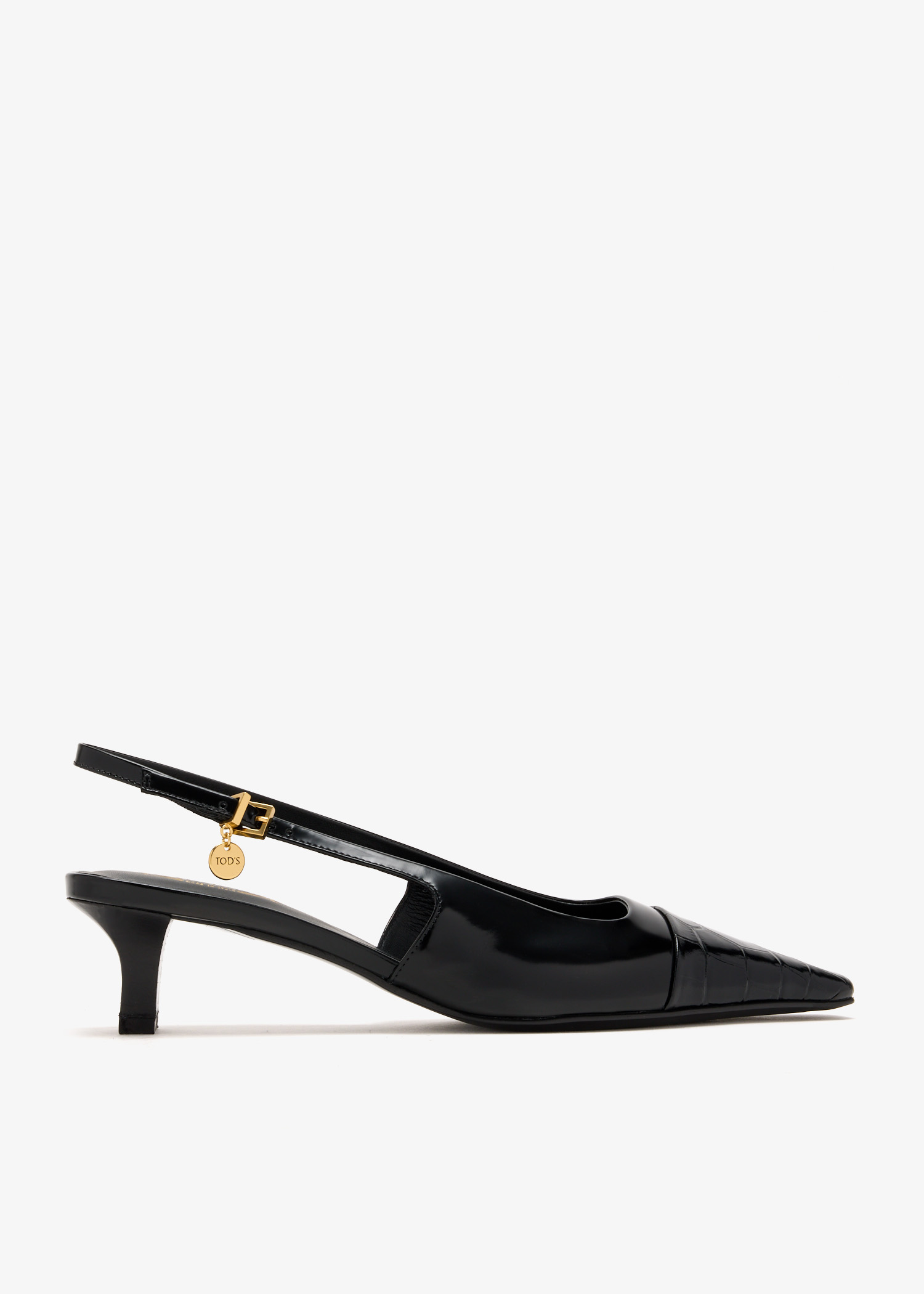 Leather slingback pumps, Black
Leather slingback pumps, Black