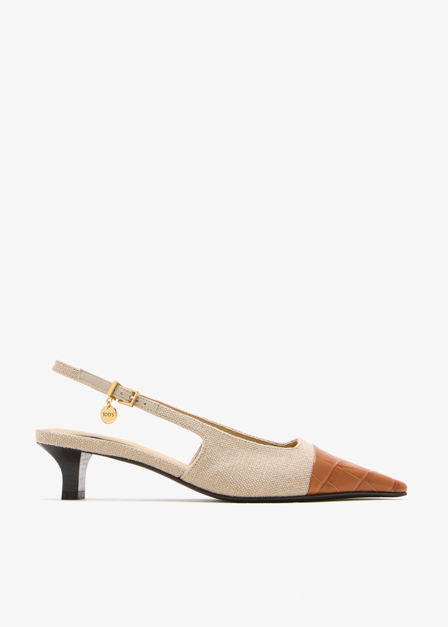 Canvas slingback pumps, Beige
Canvas slingback pumps, Beige