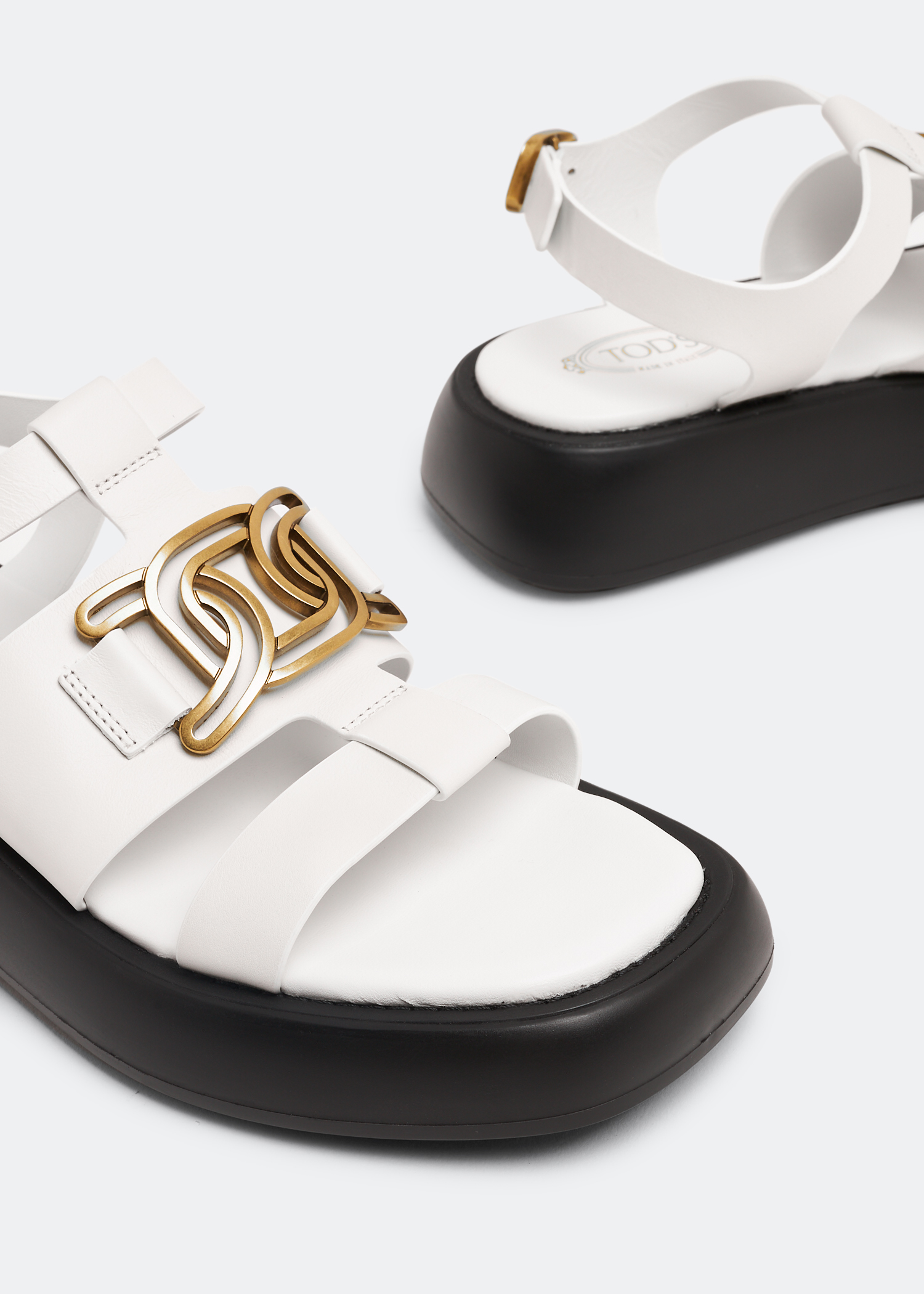 Kate sandals, White