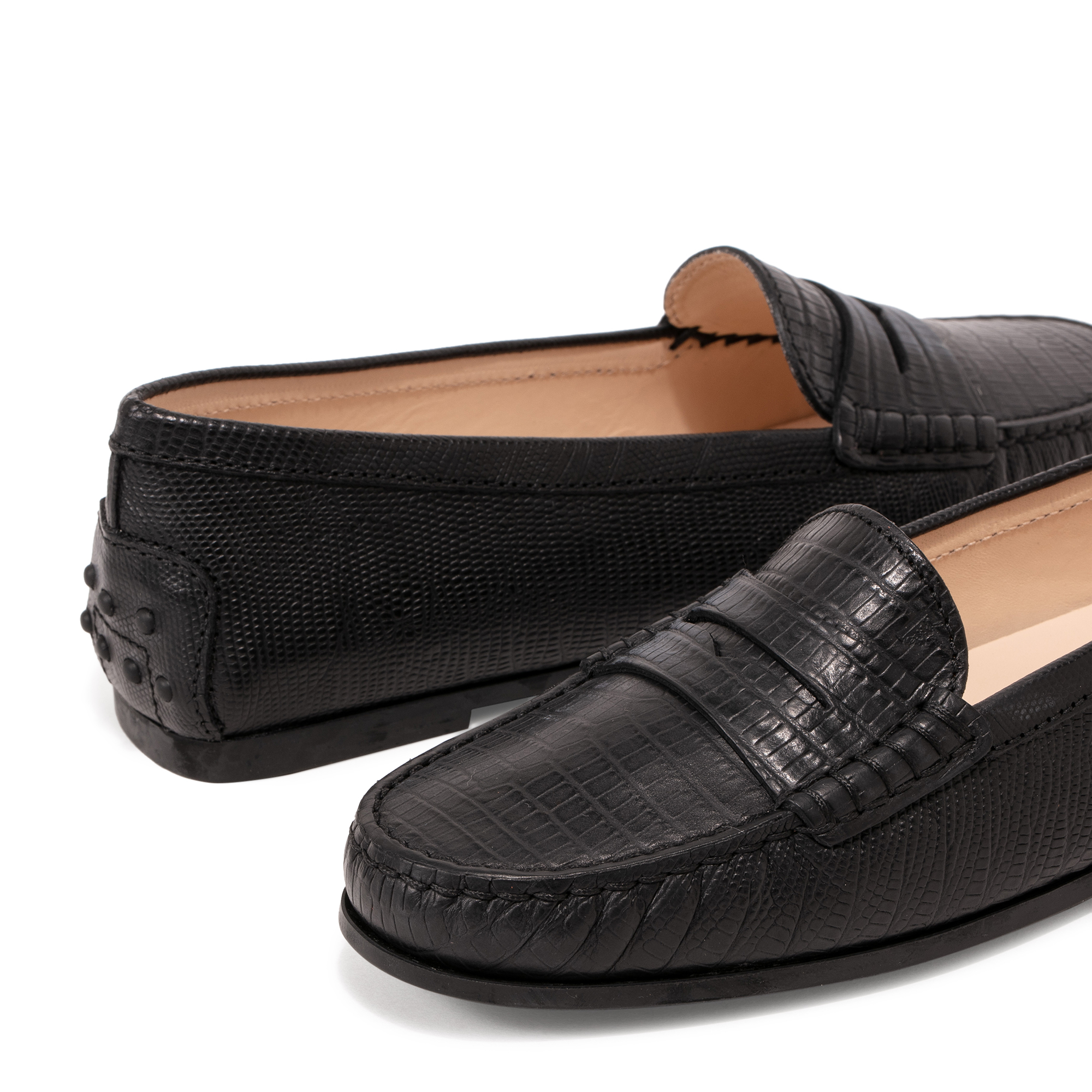 City Gommino loafers, Black