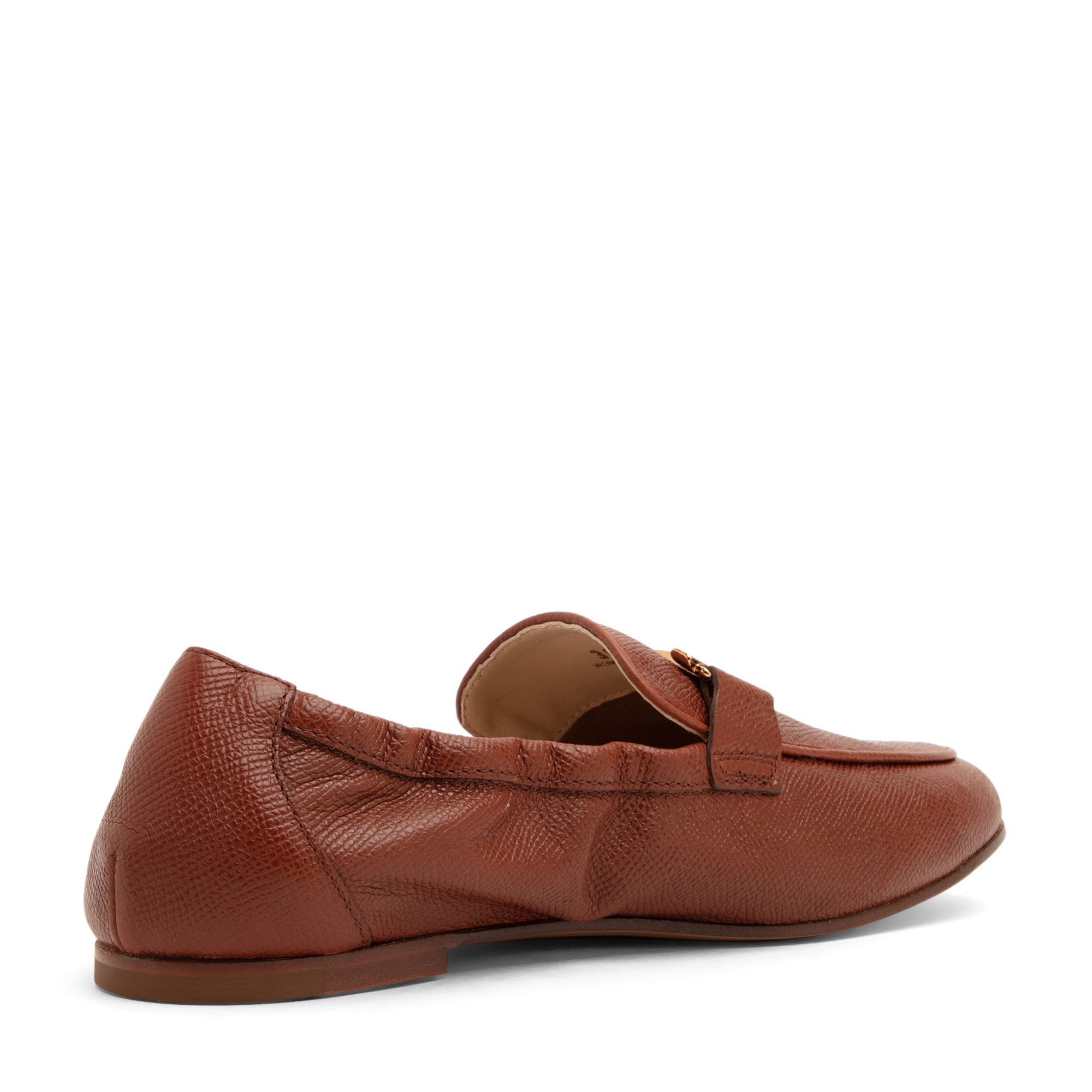 Double T moccasins, Brown