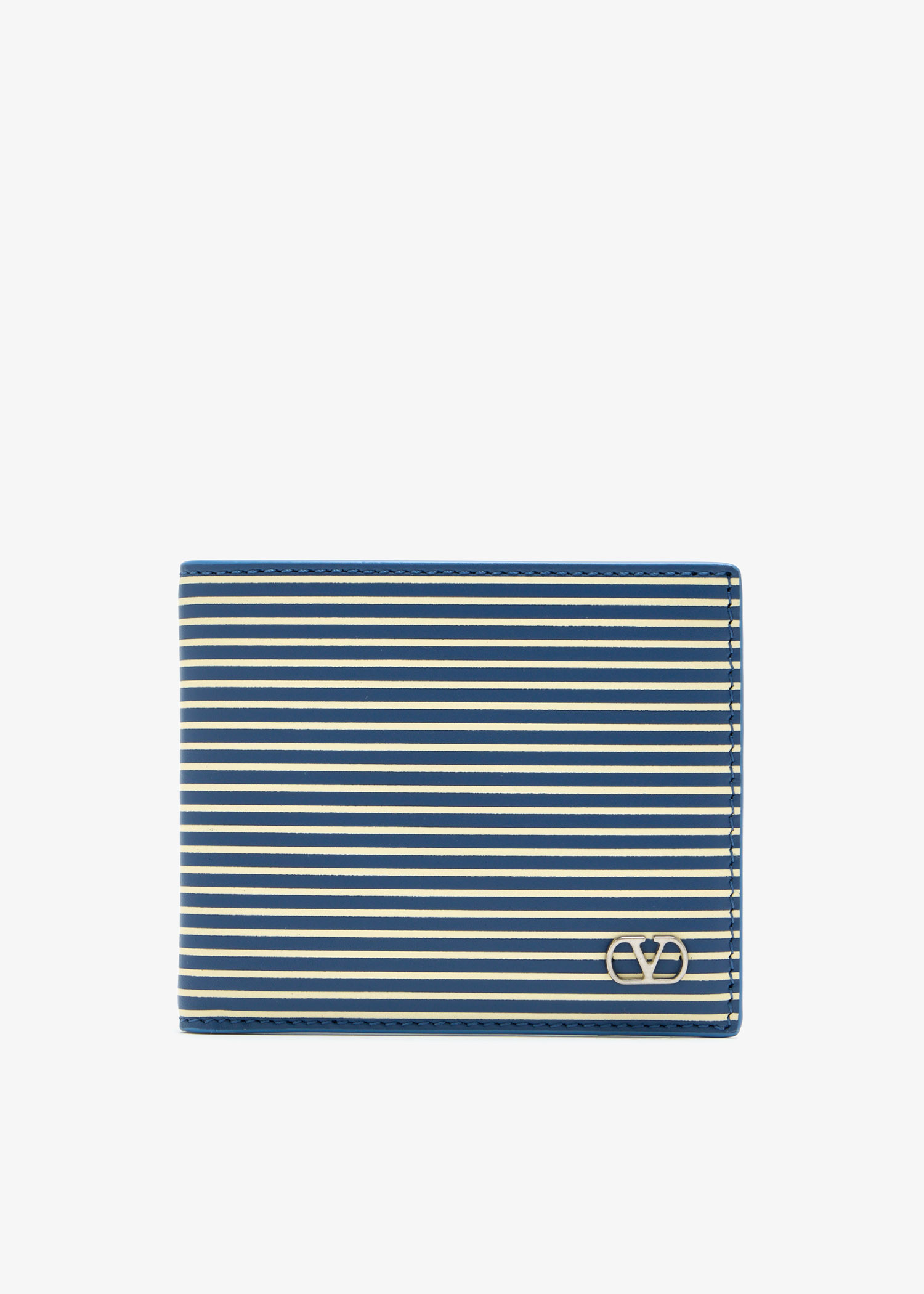 VLogo Signature bi-fold wallet, Blue
VLogo Signature bi-fold wallet, Blue