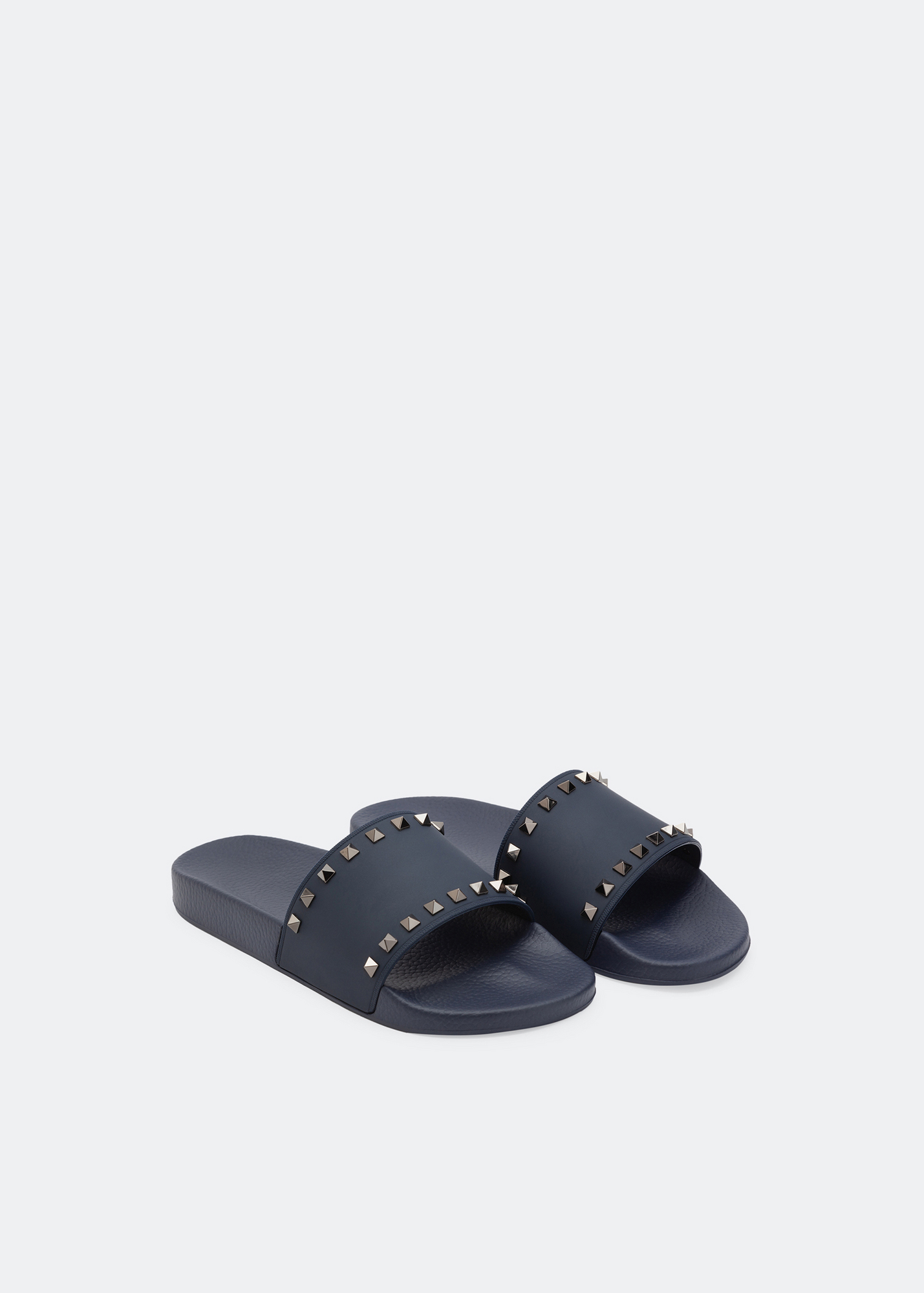 Summer Rockstud slides, Blue