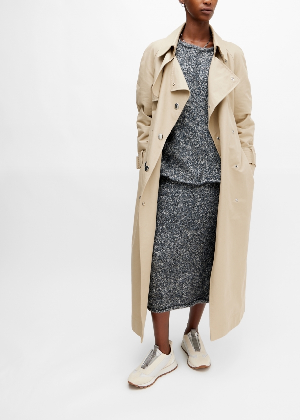 Brunello Cucinelli Suede sneakers for Women - White in UAE | Level Shoes