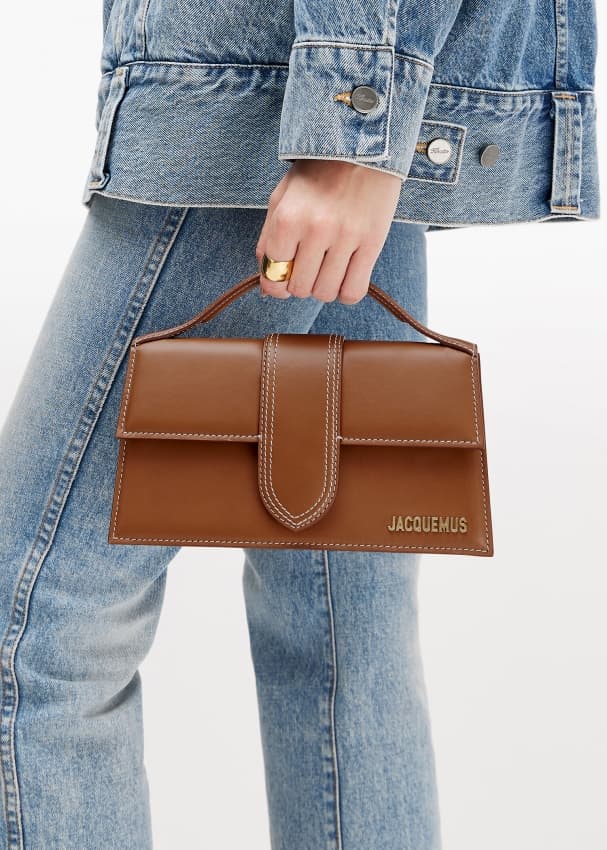 Borsa le grand bambino in nero Jacquemus - donna - JACQUEMUS Borsa le grand bambino in nero Jacquemus - donna - JACQUEMUS