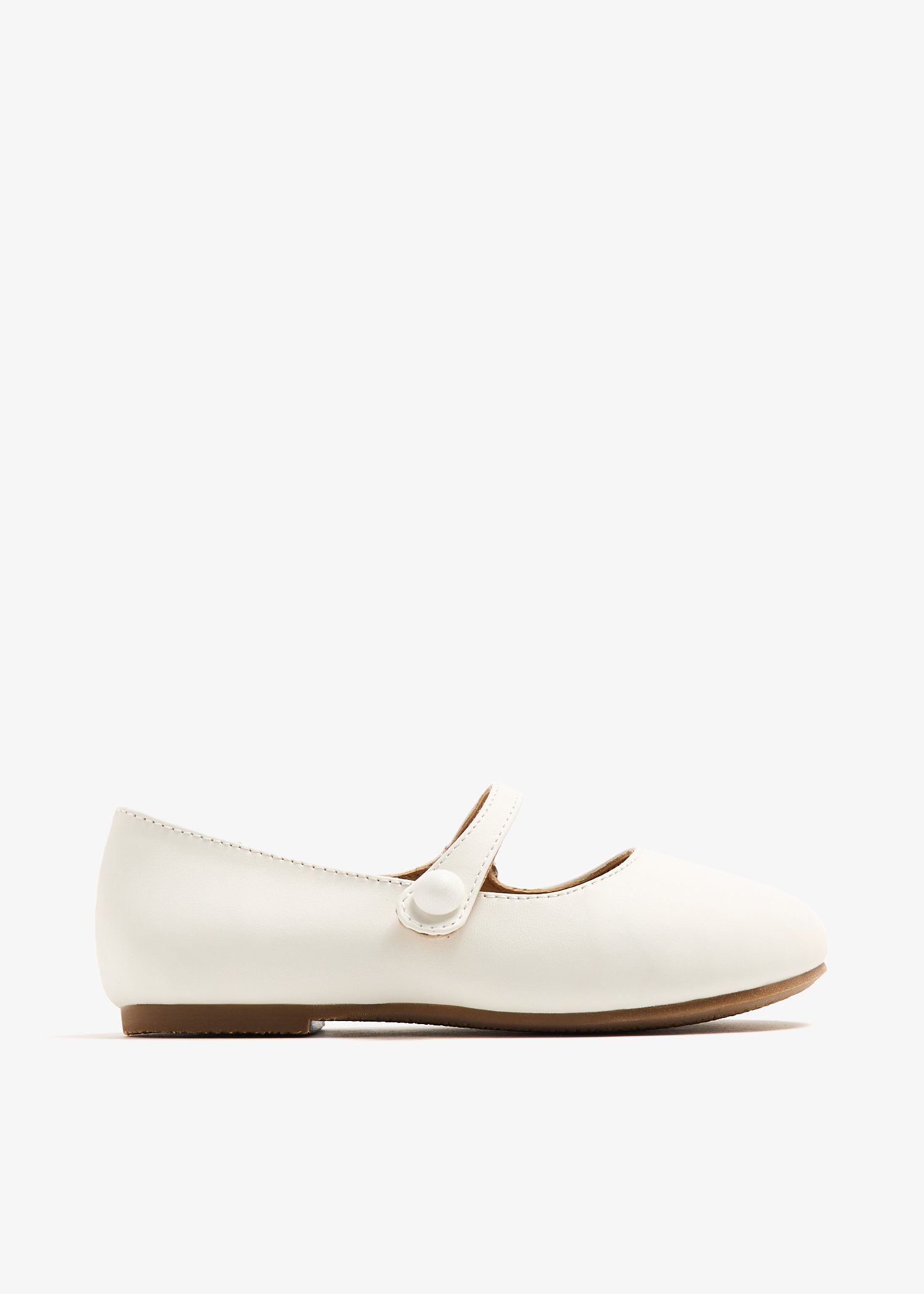 

Elin ballerinas, White