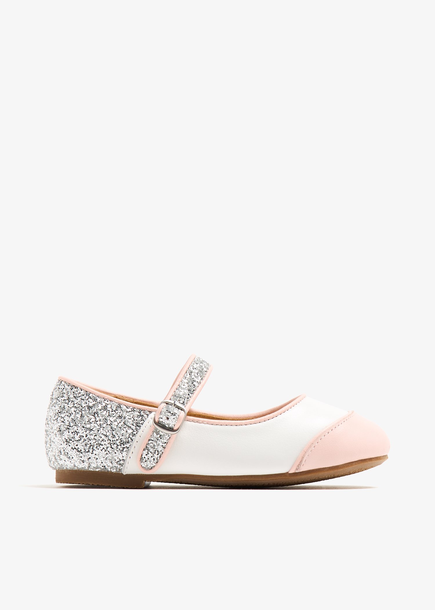 

Carrie ballerinas, White