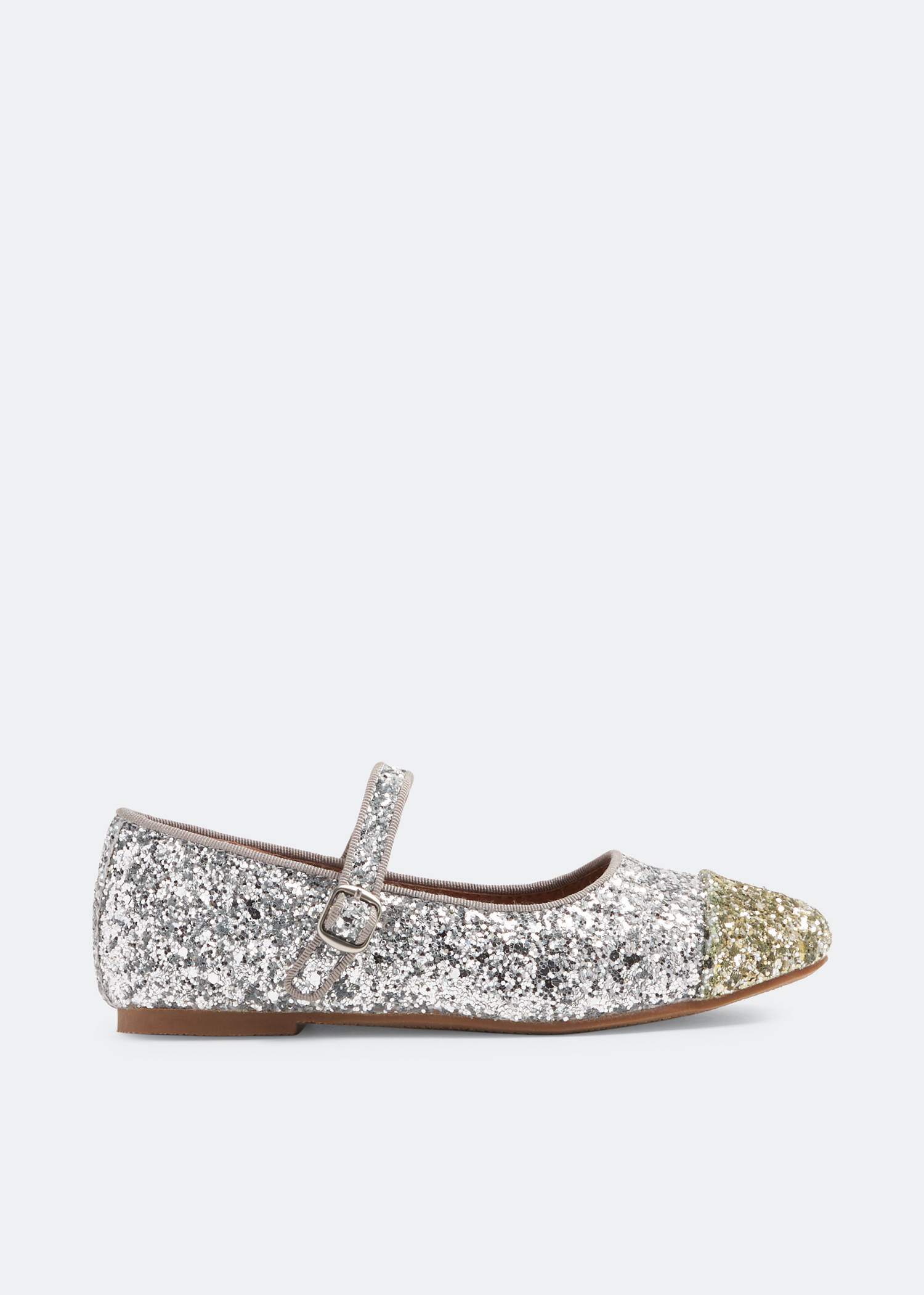 Ballerina glitter shoes hotsell
