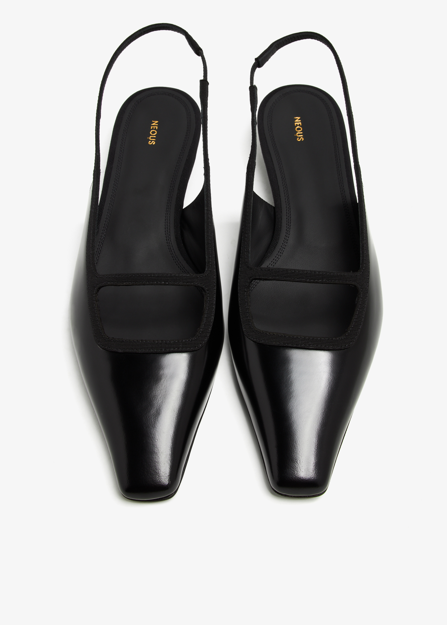 Neous Sabik slingback flats for Women - Black in KSA | Level Shoes 