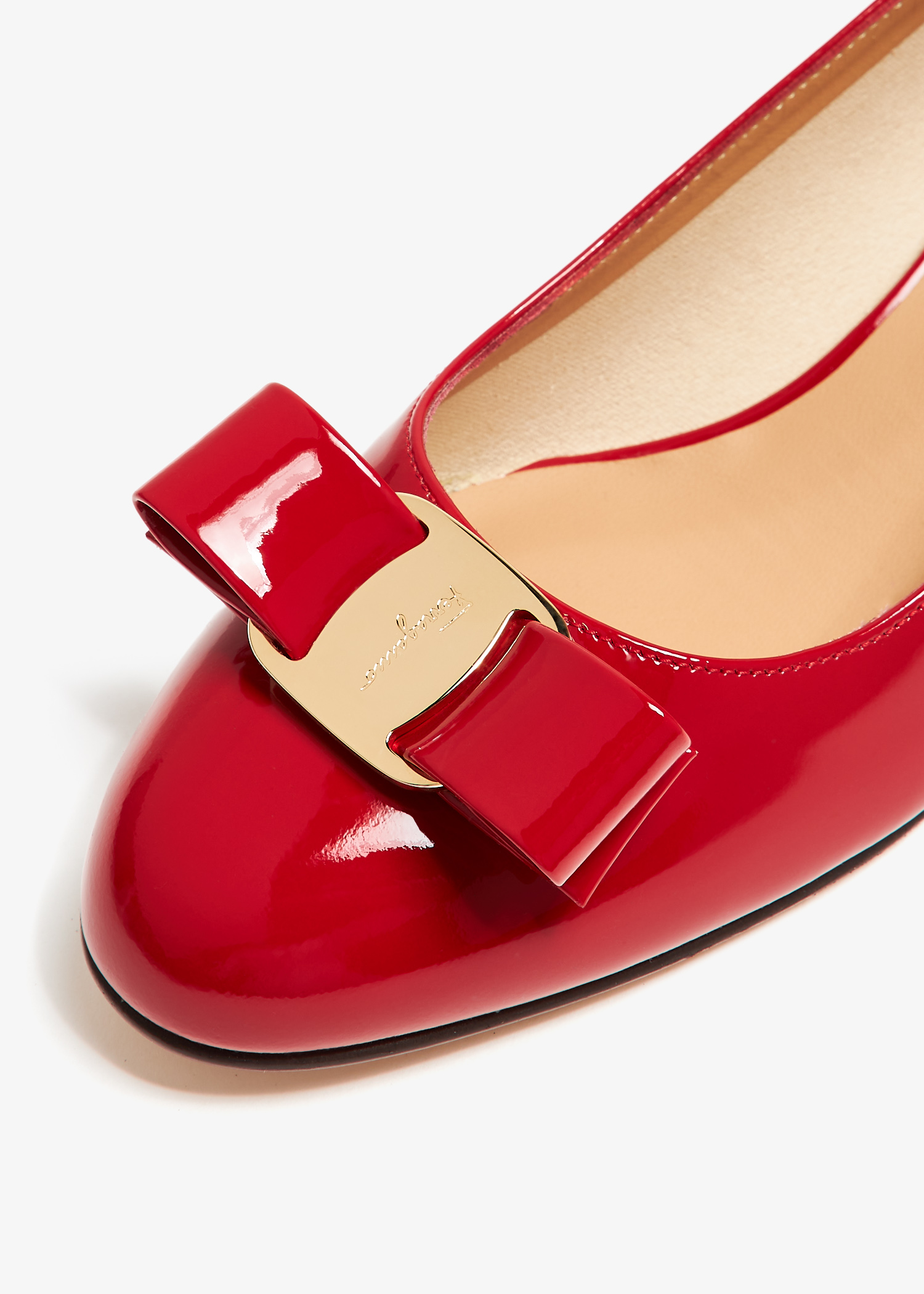 Ferragamo Vara pumps for Women Red in UAE Level Shoes