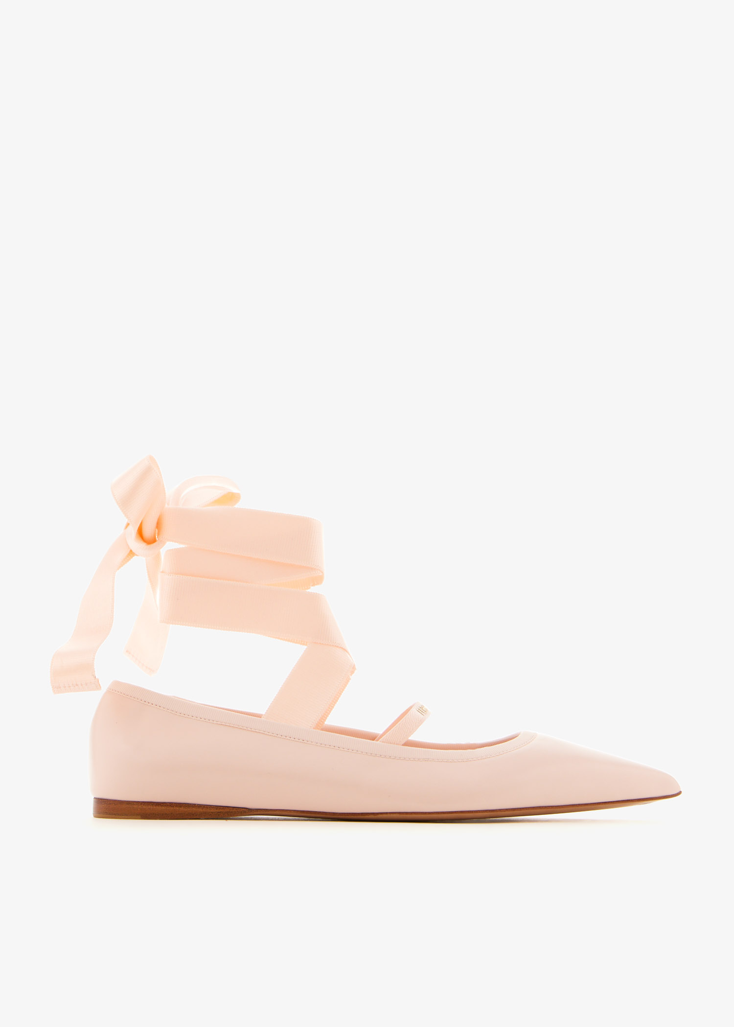 

Ribbon ballet flats, Pink