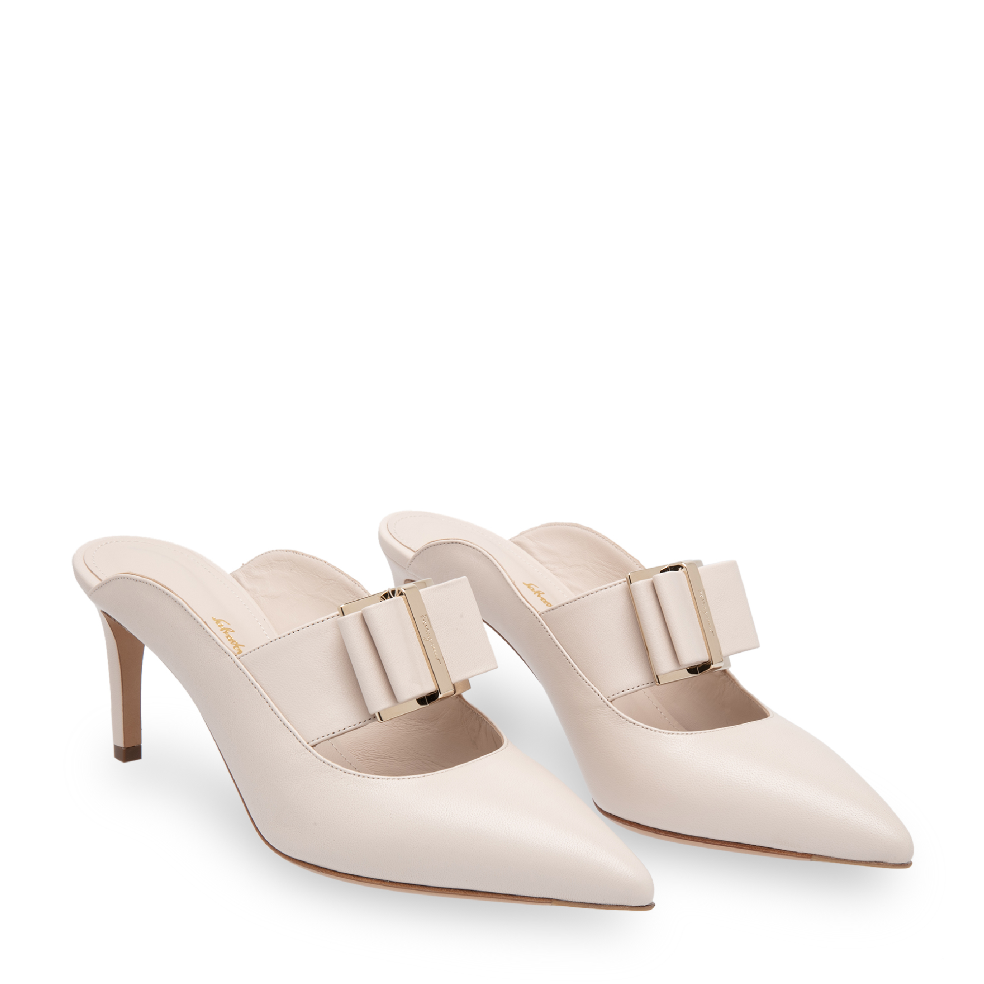 

Zelda mules, Beige