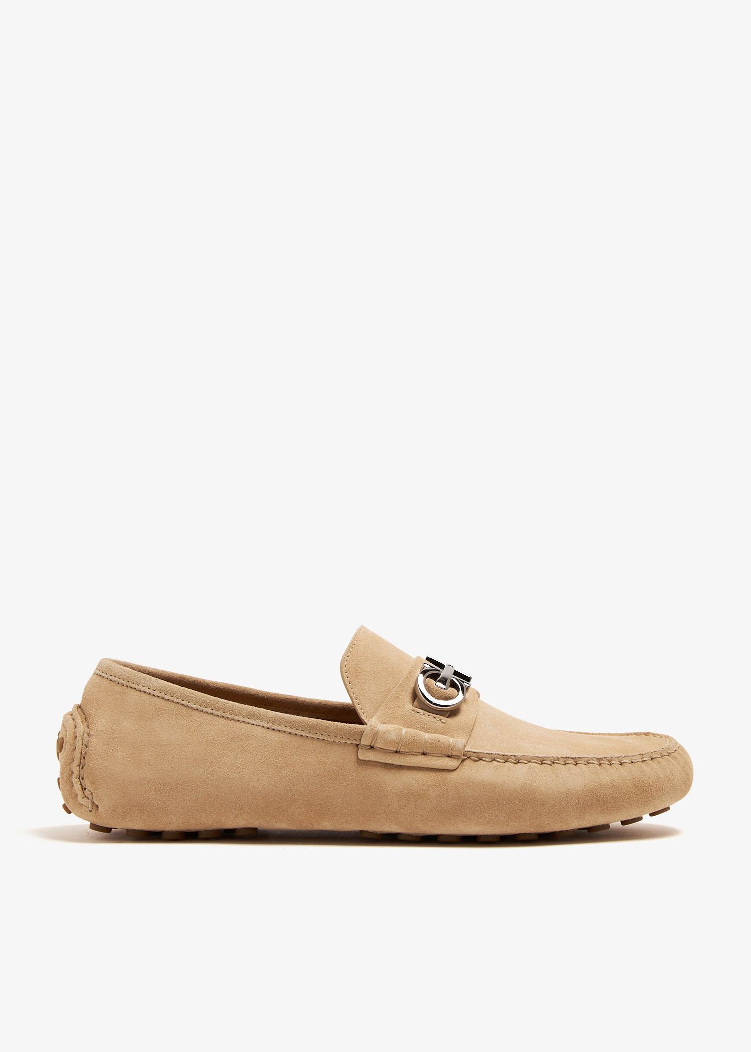 

Gancini loafers, Beige