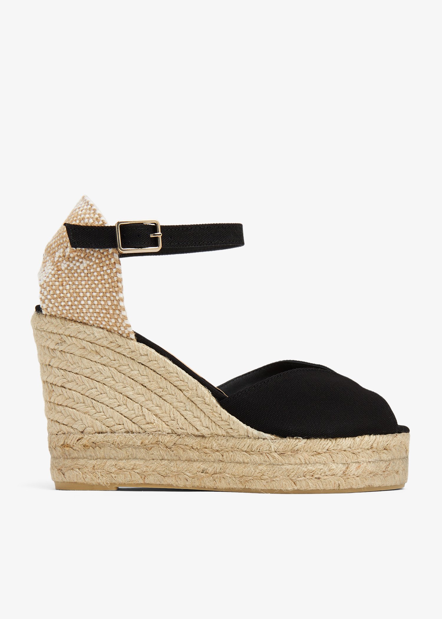 

Bianca wedge espadrilles, Black