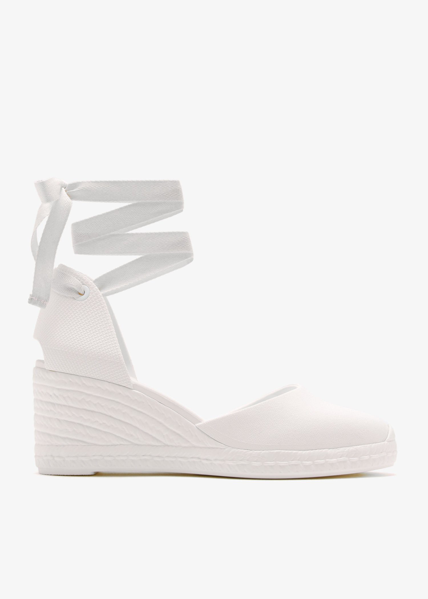 

Careen wedge espadrilles, White