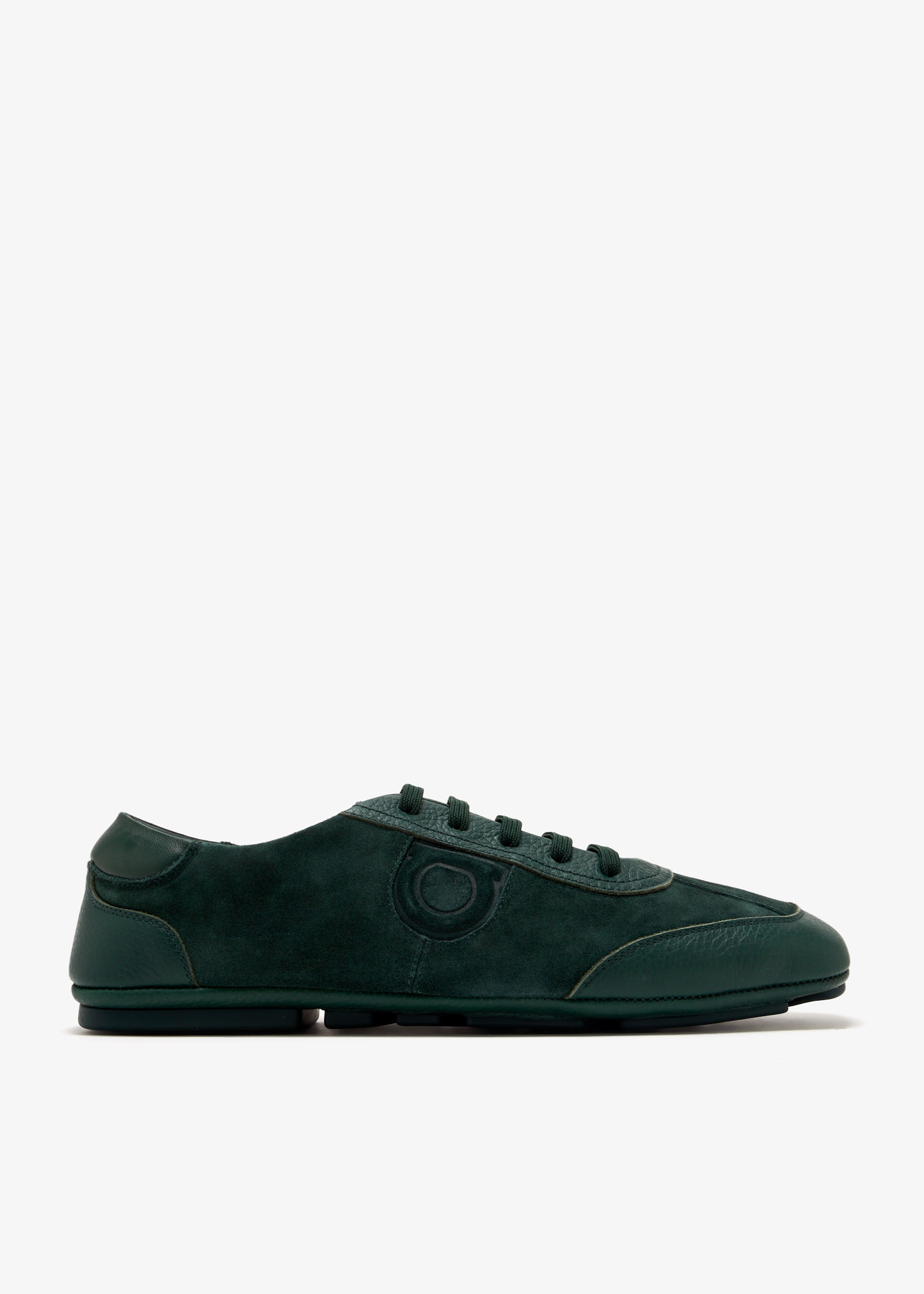

Lace-up driver sneakers, Green