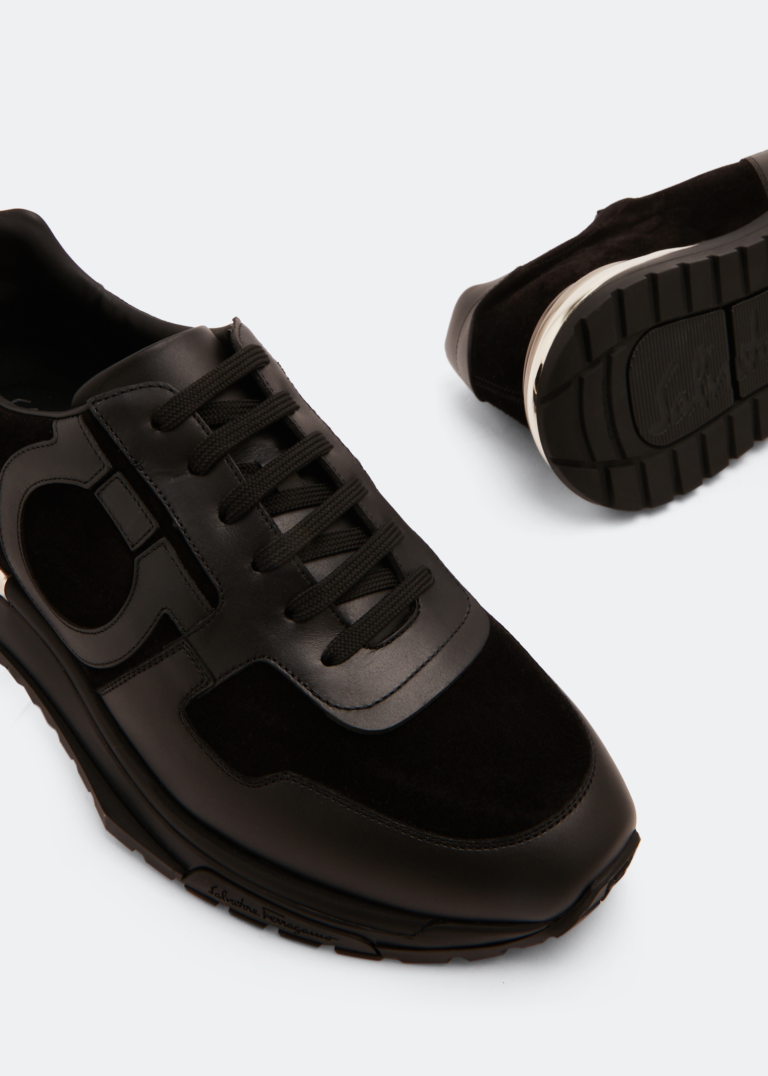 

Gancini rainbow sneakers, Black