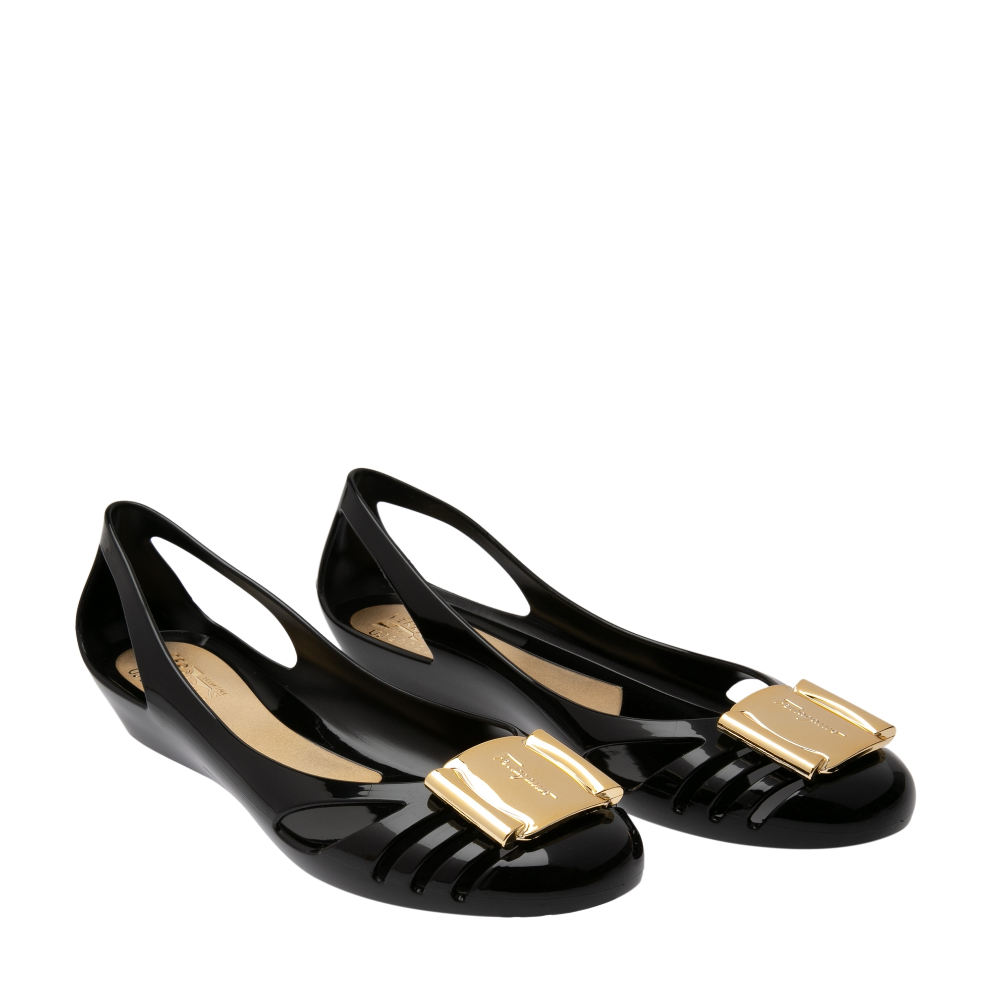 

Jelly ballet flats, Black