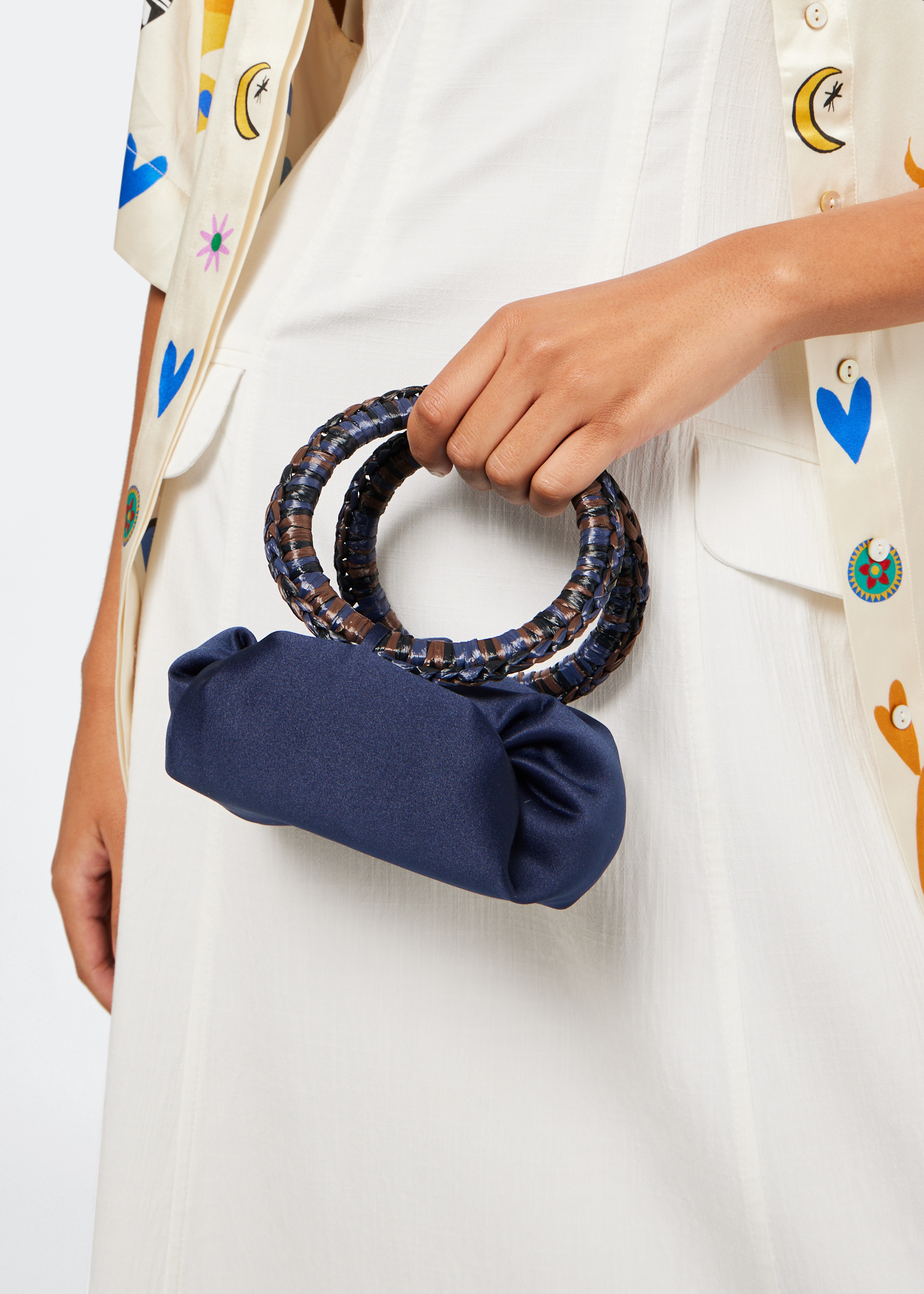 

Tiny Nino tote bag, Blue