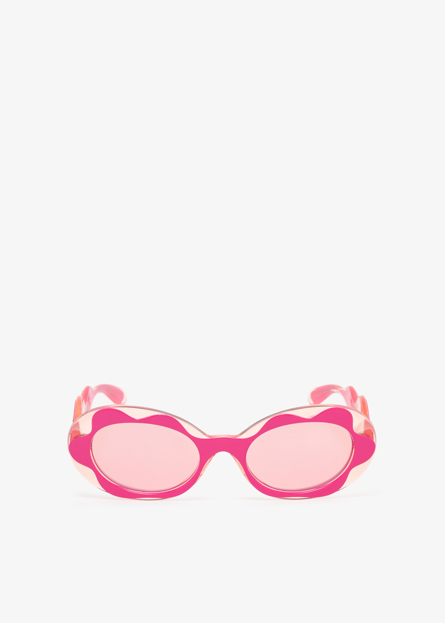 

Wavy sunglasses, Pink