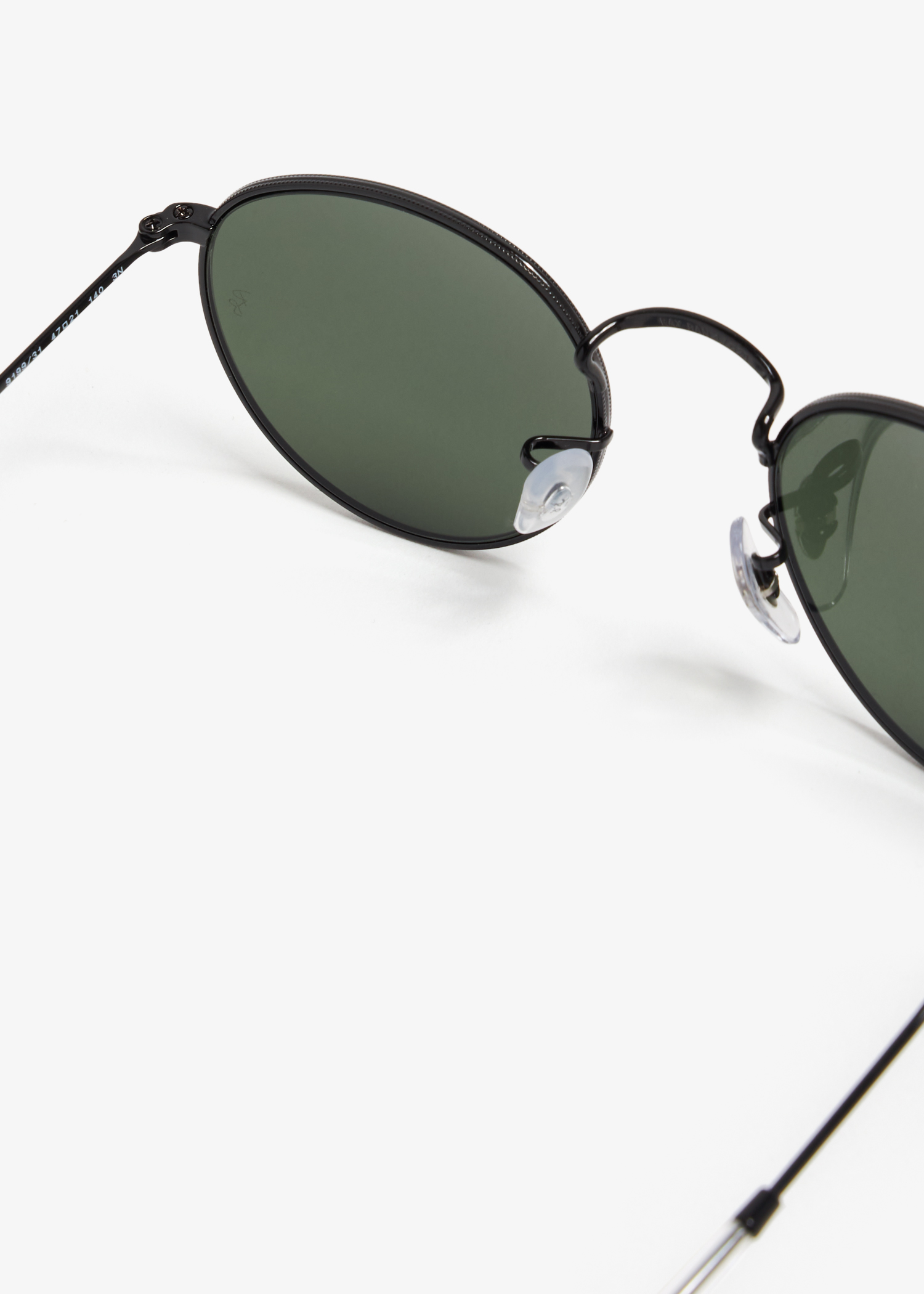 Buy Awestuffs Unisex Round Metal Sunglasses (Gold Frame/Black Lens)  (Regular) Pack of 1 at Amazon.in