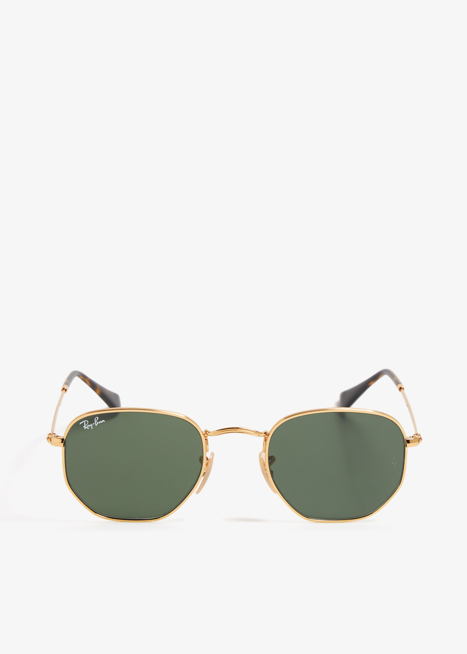 

Hexagonal sunglasses, Gold
