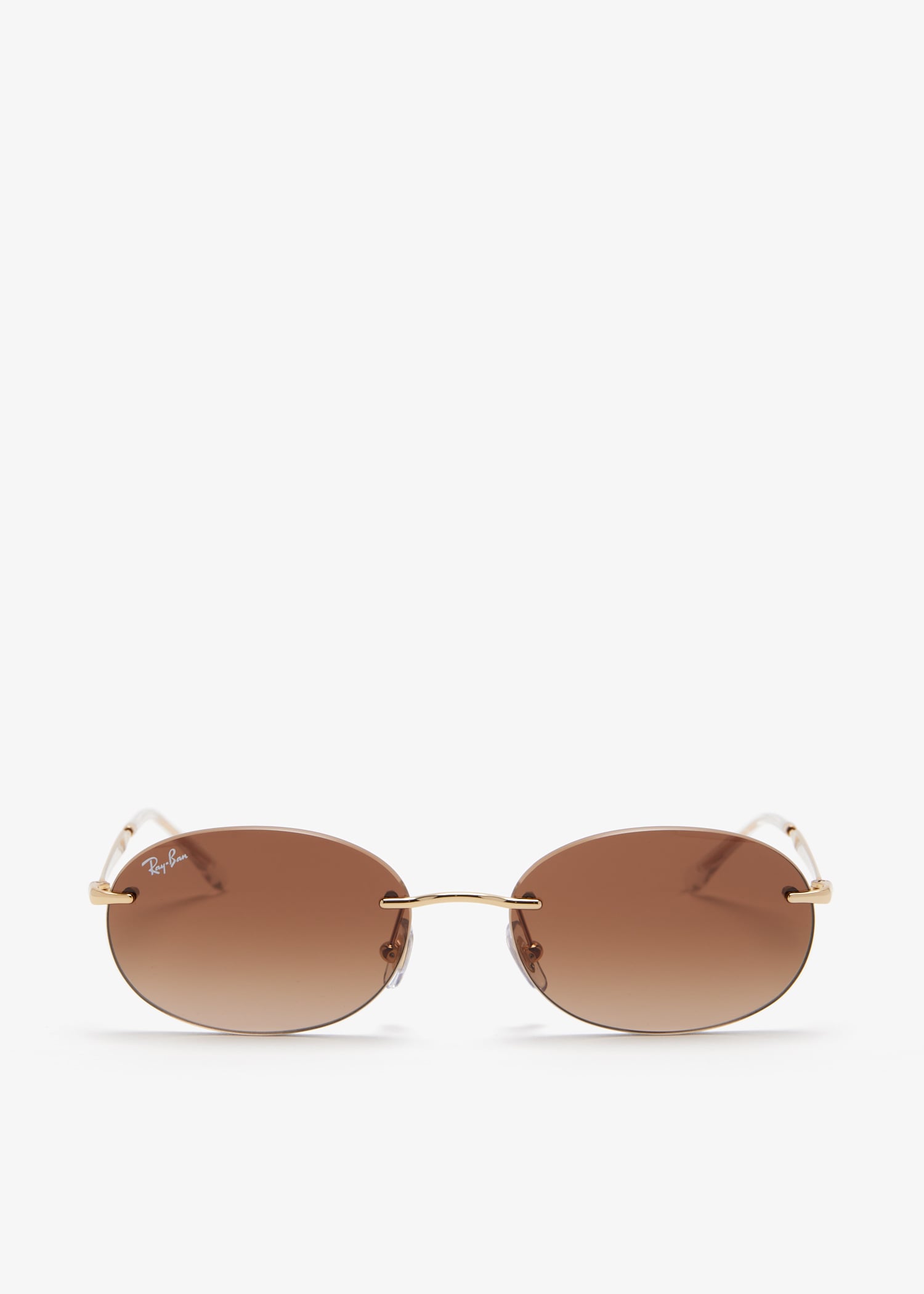 

Oval sunglasses, Gold