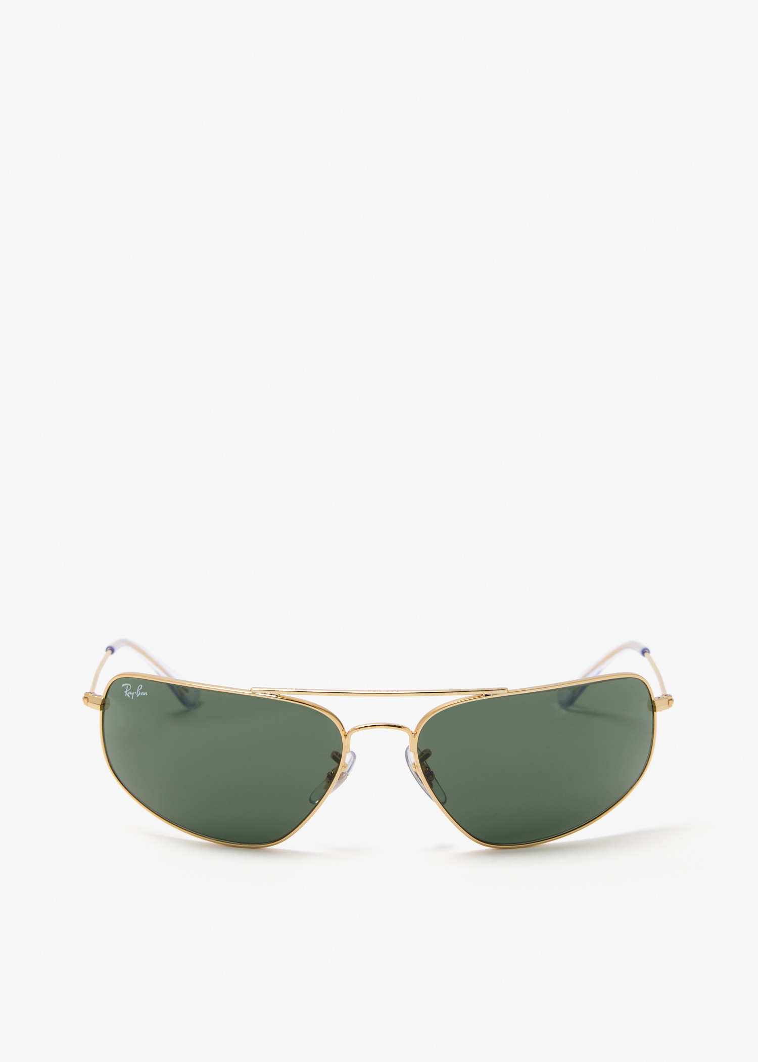 

Wrap-around pilot sunglasses, Gold