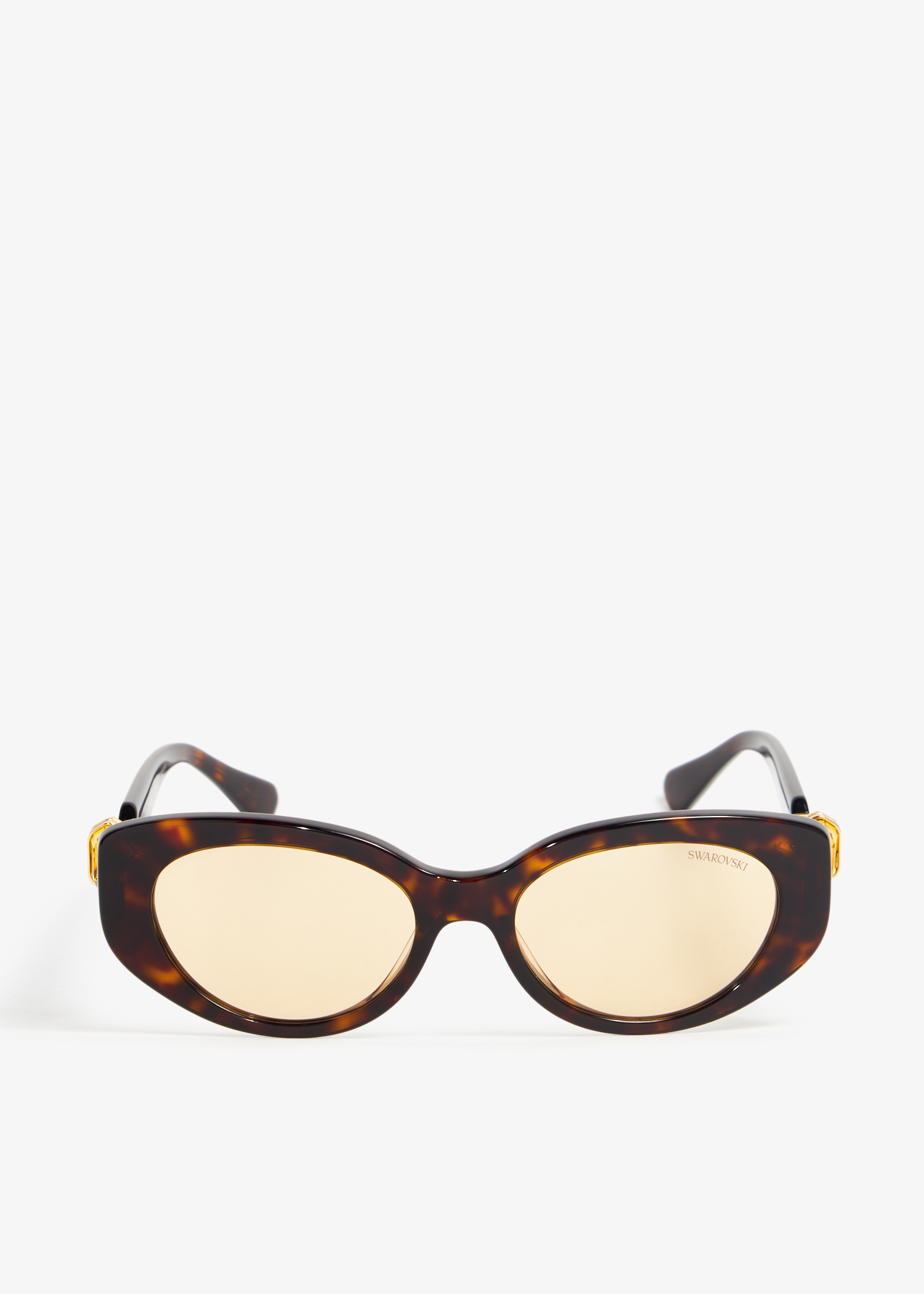 

Cat-eye sunglasses, Brown