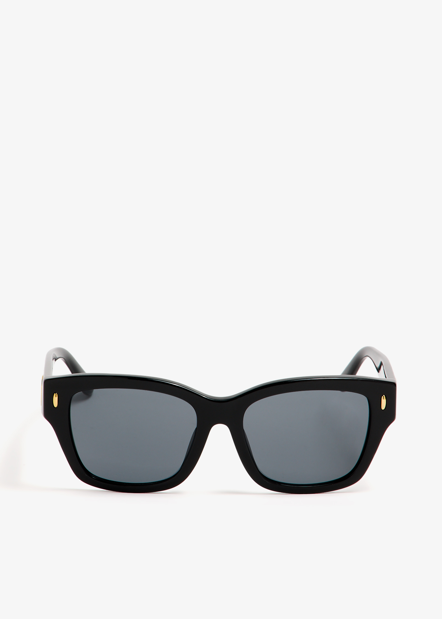 

Miller rectangular sunglasses, Black