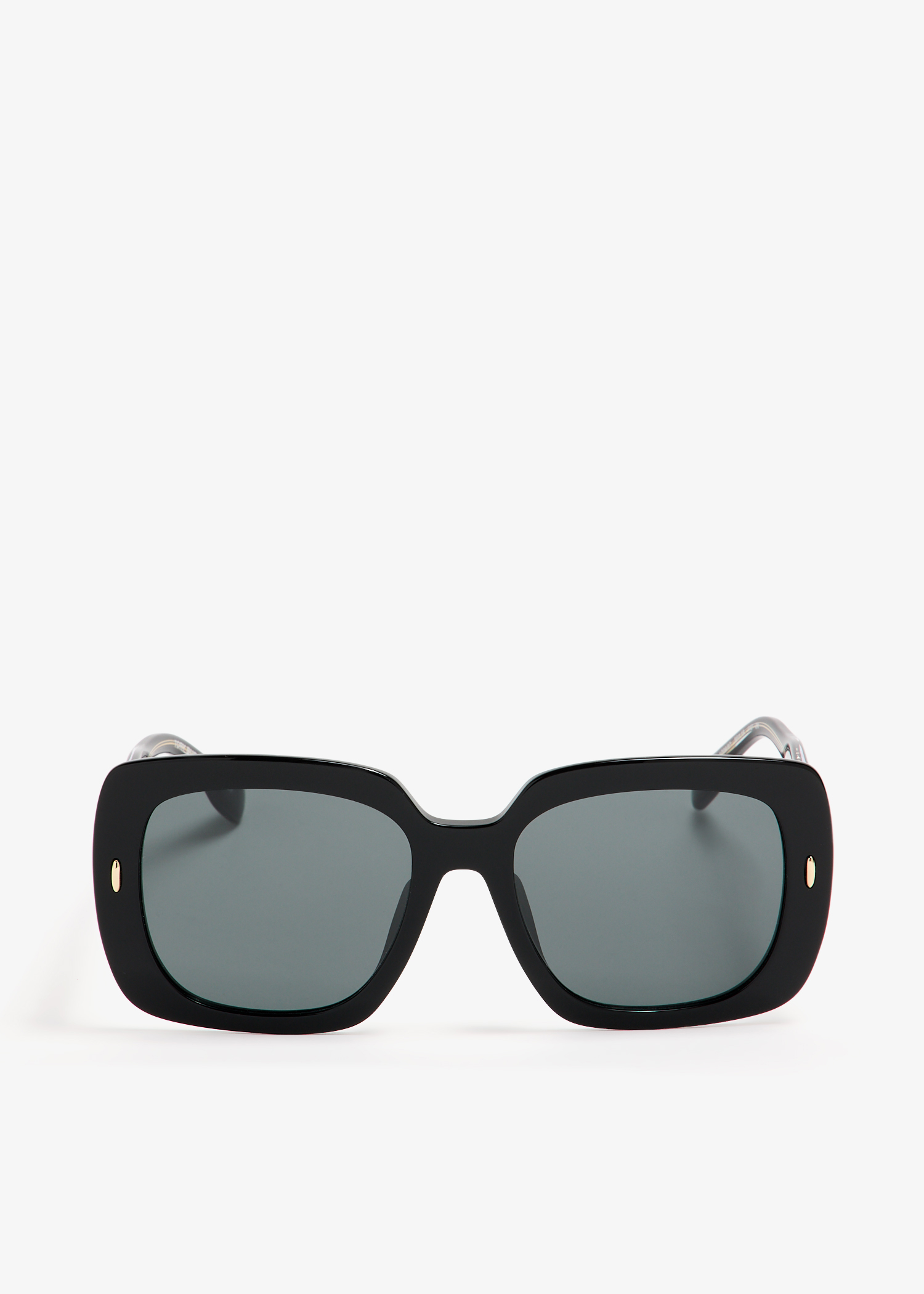 

Miller oversized square sunglasses, Black