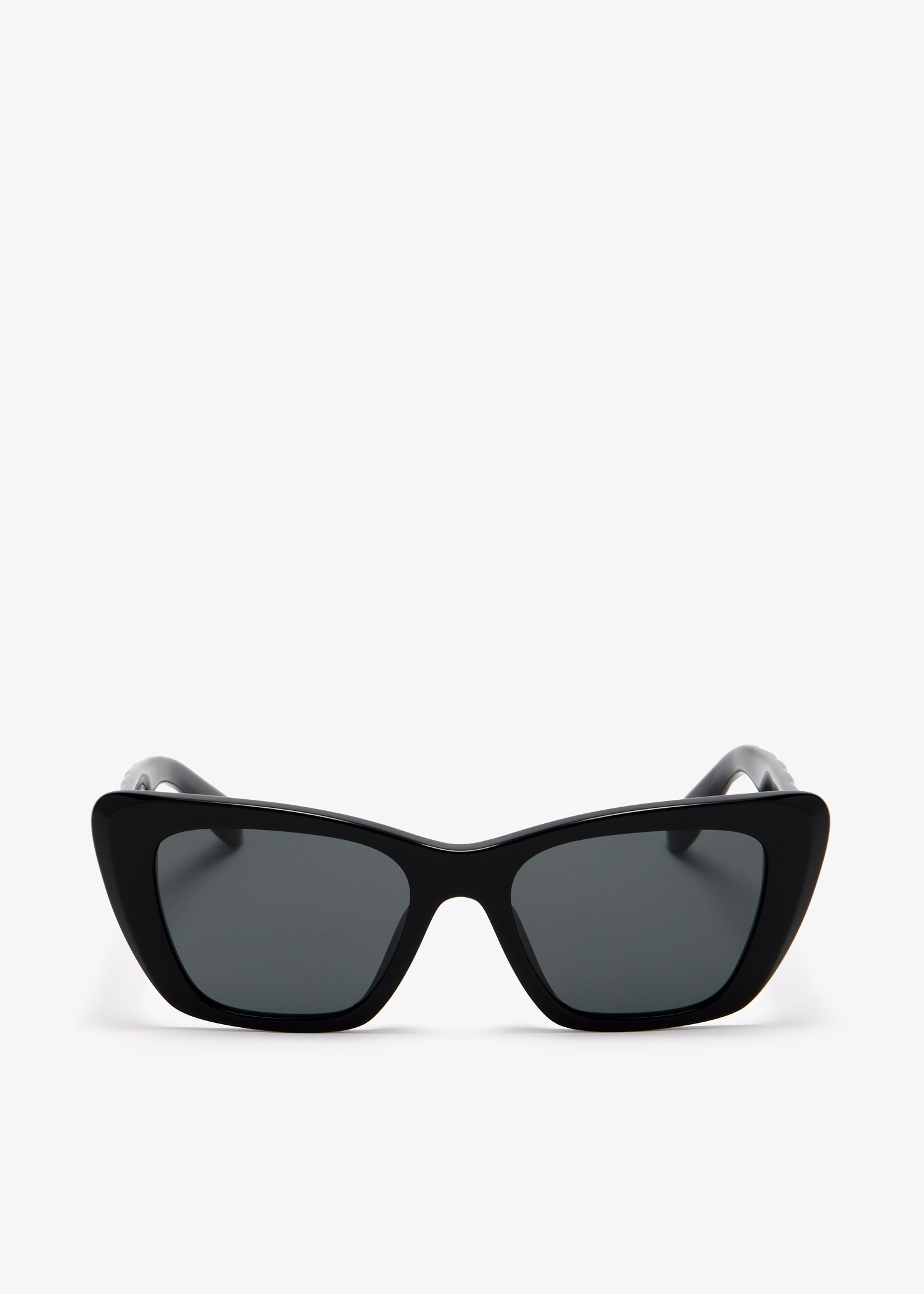 

Kira quilted cat-eye sunglasses, Black