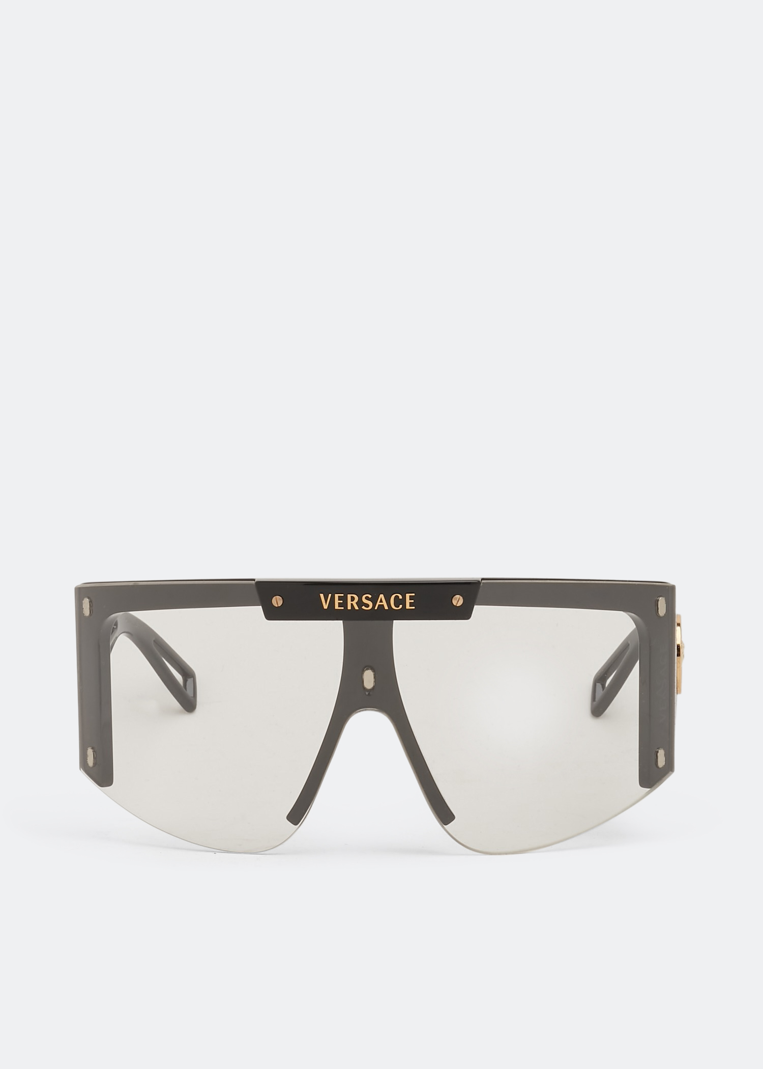 

Medusa Icon Shield sunglasses, Black