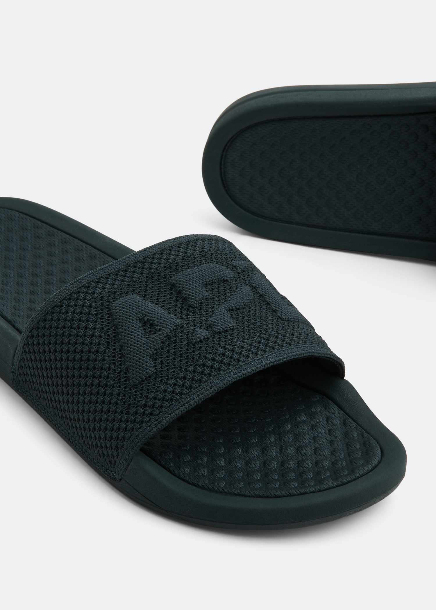 

Big Logo TechLoom slides, Green