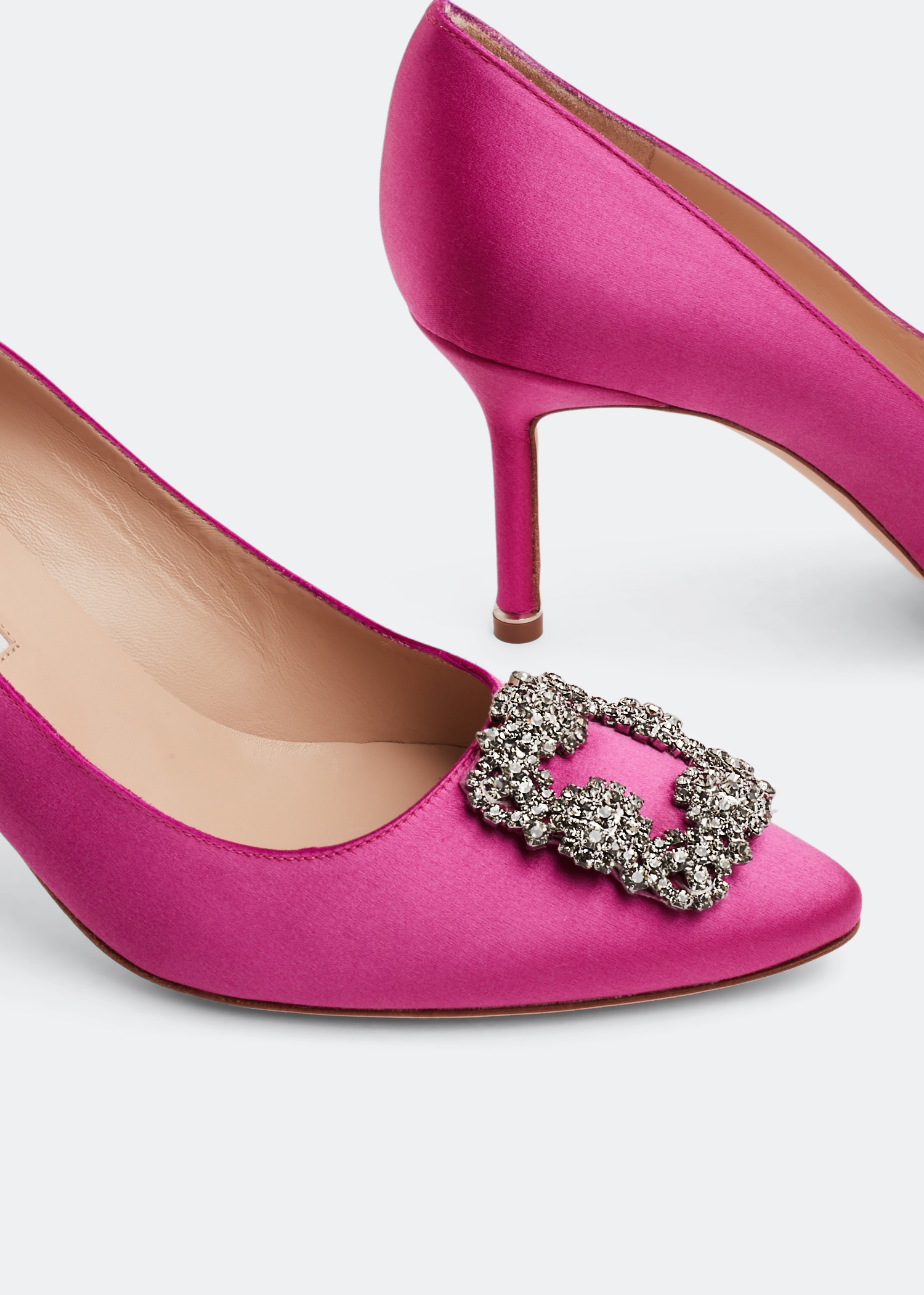 Manolo pink heels clearance