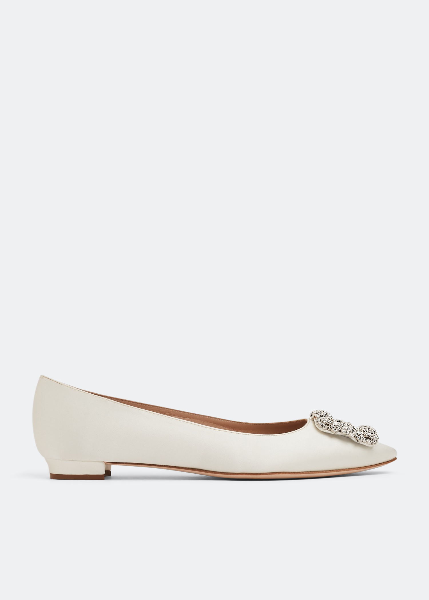 

Hangisi ballet flats, White