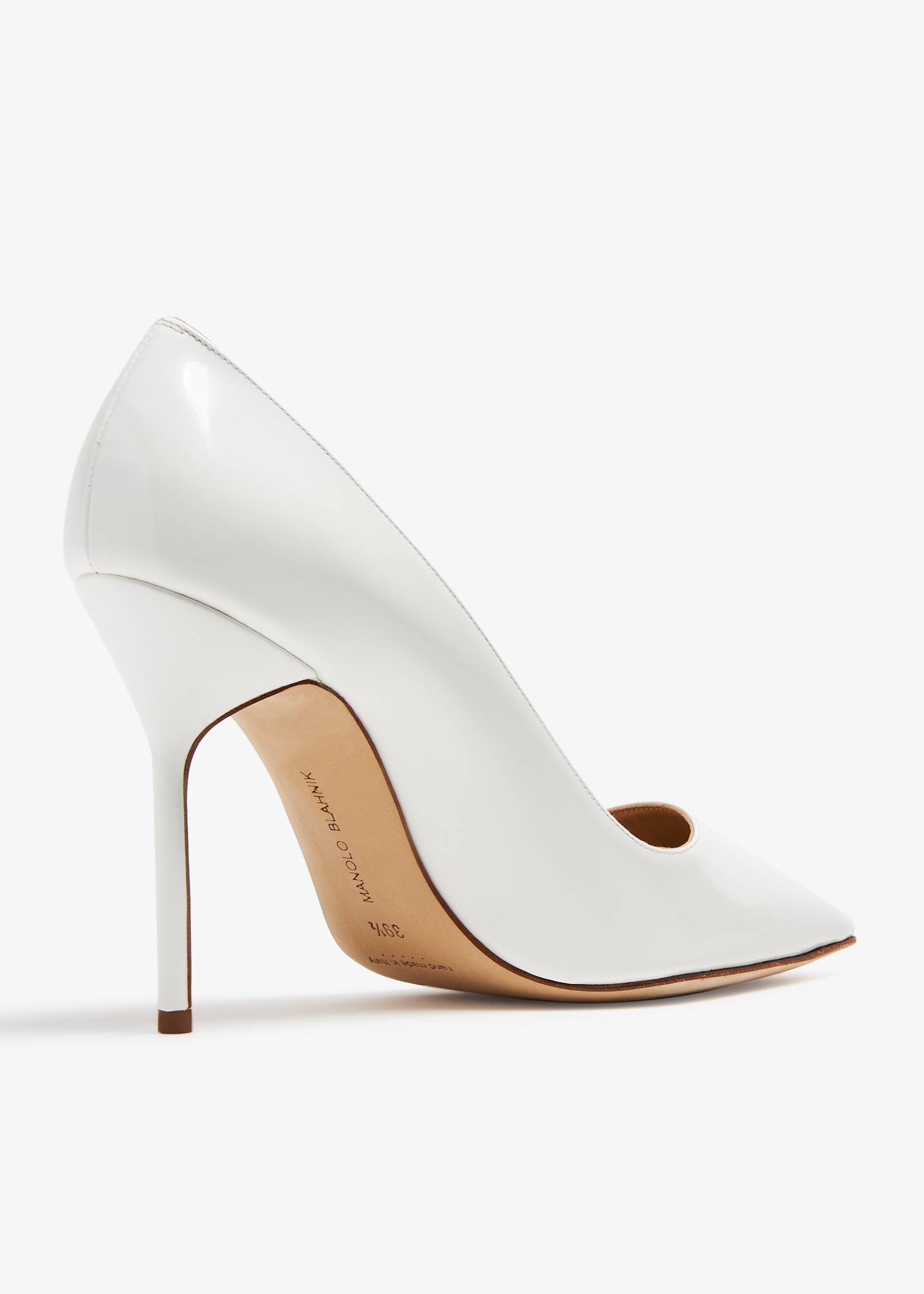 Manolo blahnik bb patent 115mm pump hotsell