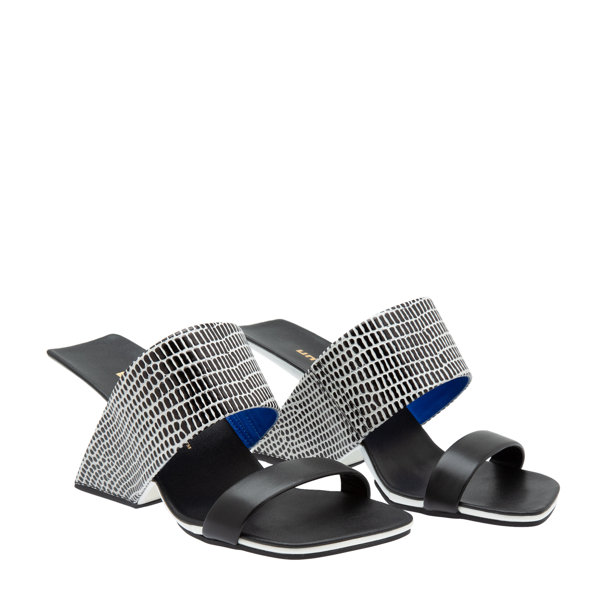 

Loop sandals, Black