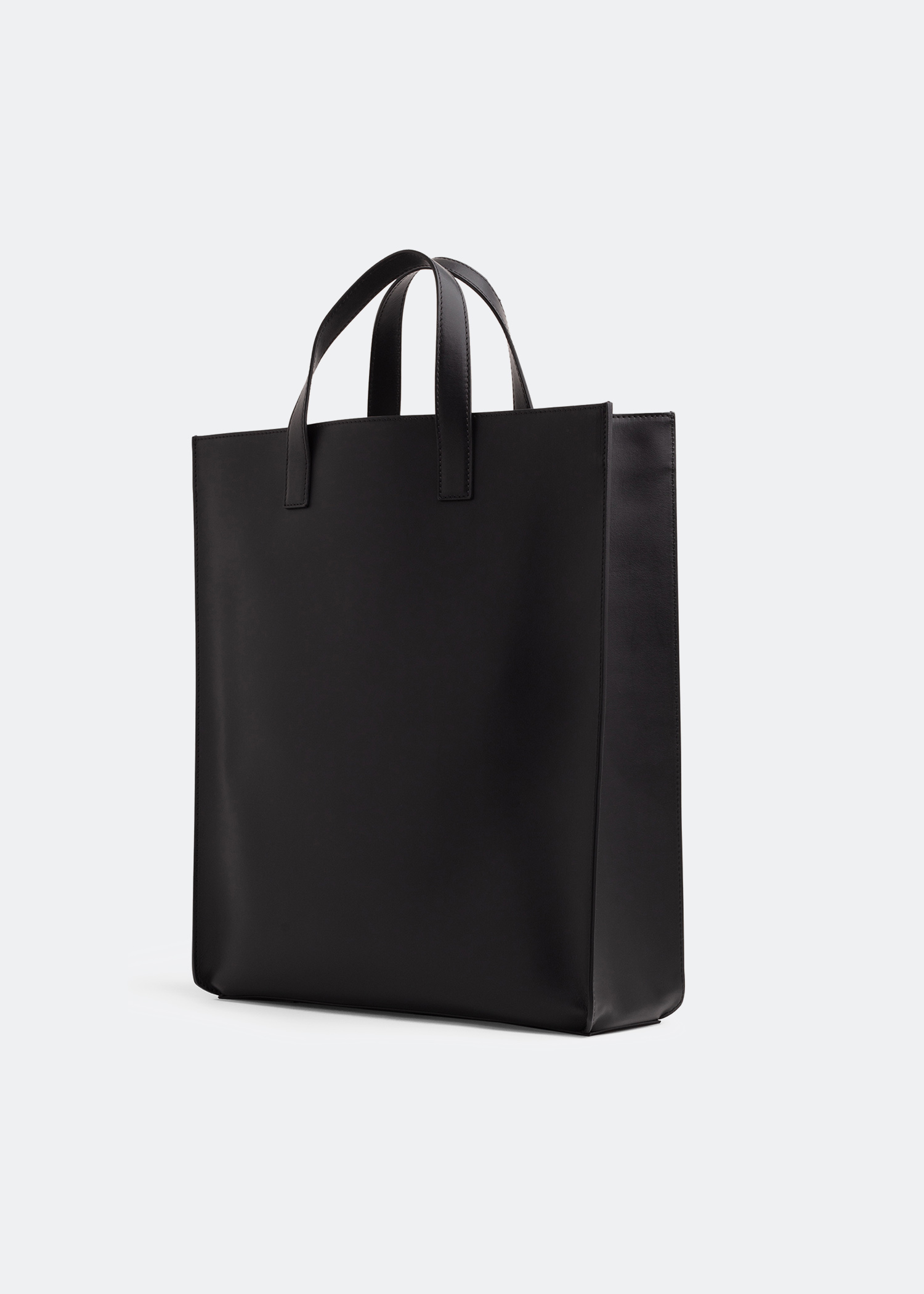 

Medusa Stud leather tote bag, Black