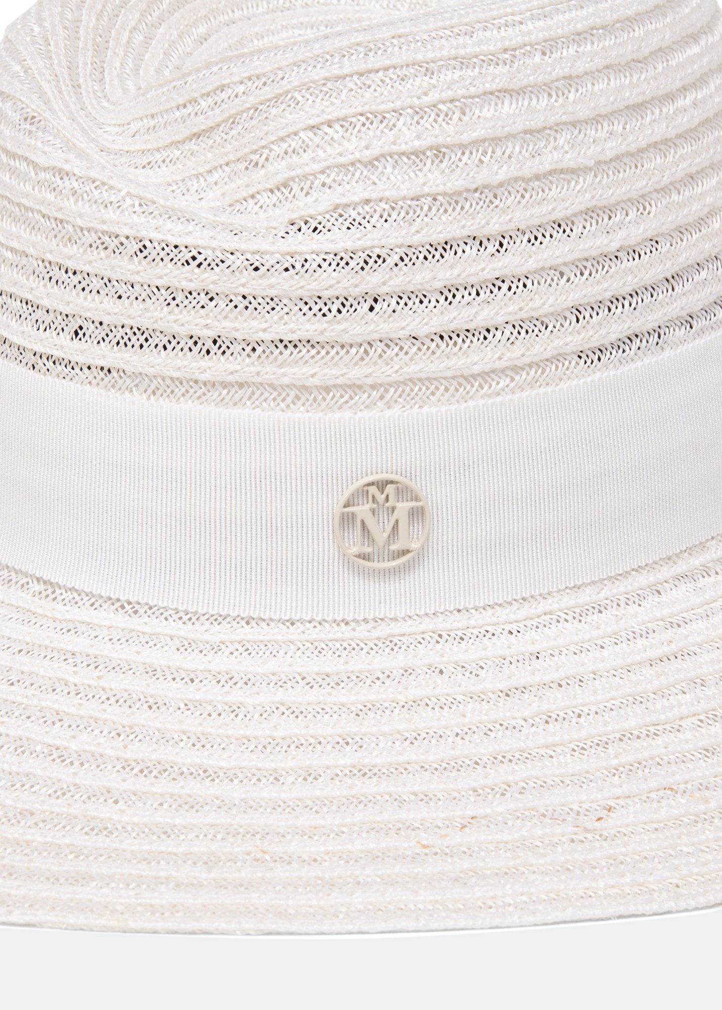 

Virginie straw hat, White