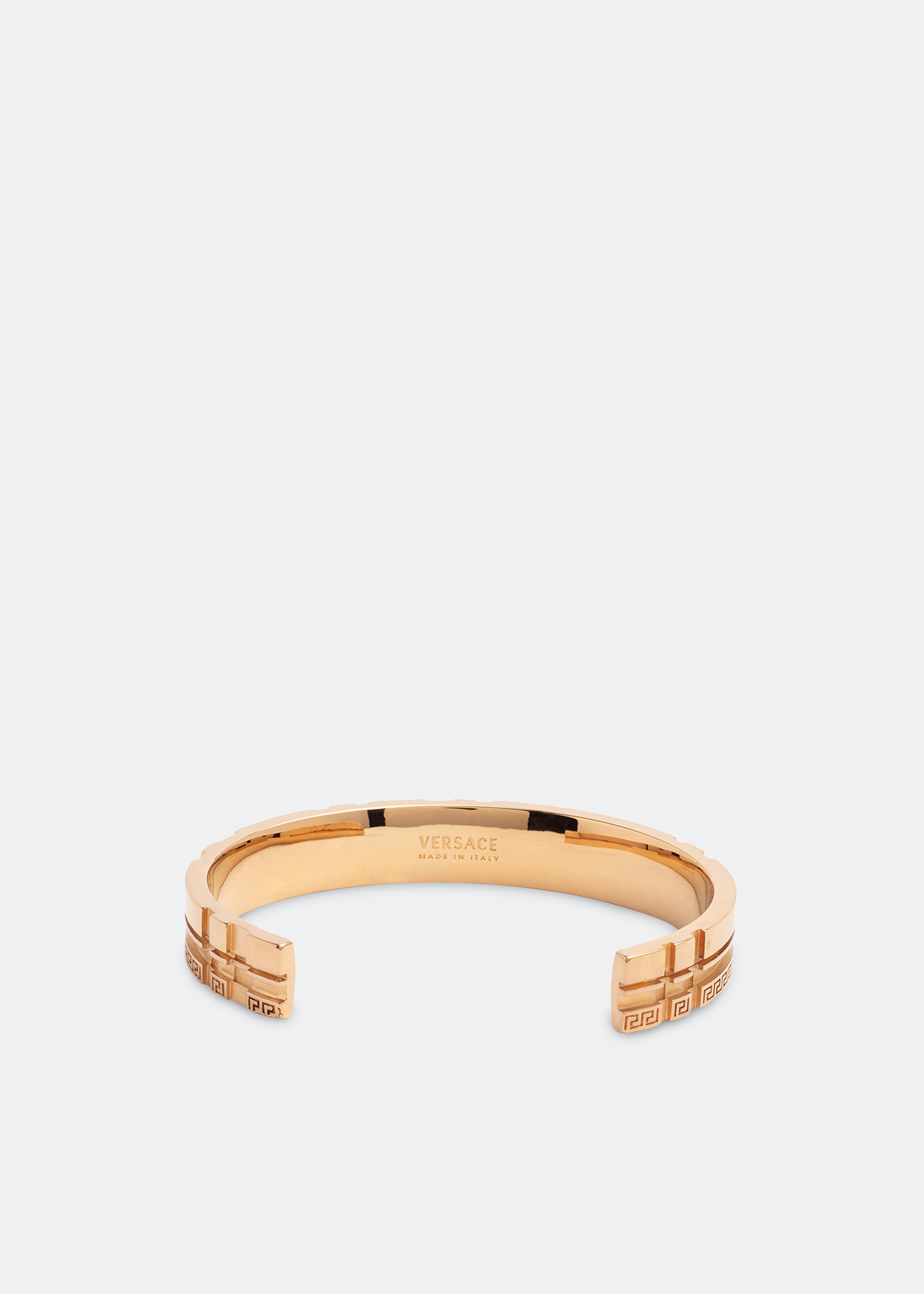 Versace Tartan bracelet for Men Gold in Kuwait Level Shoes