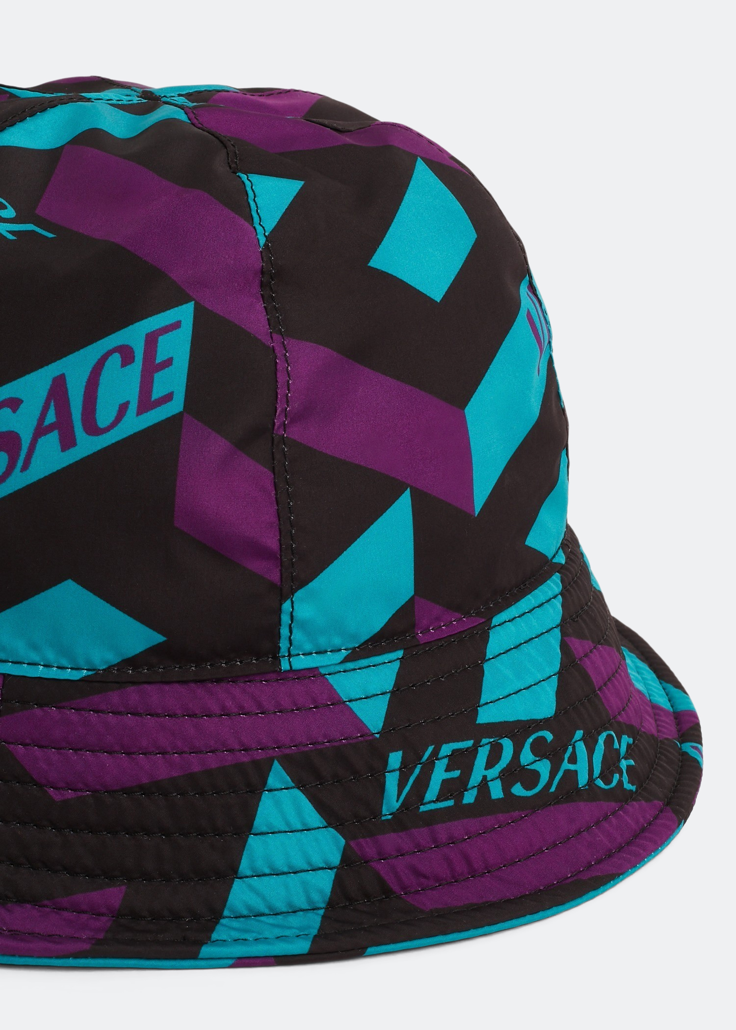 

La Greca bucket hat, Multi-coloured