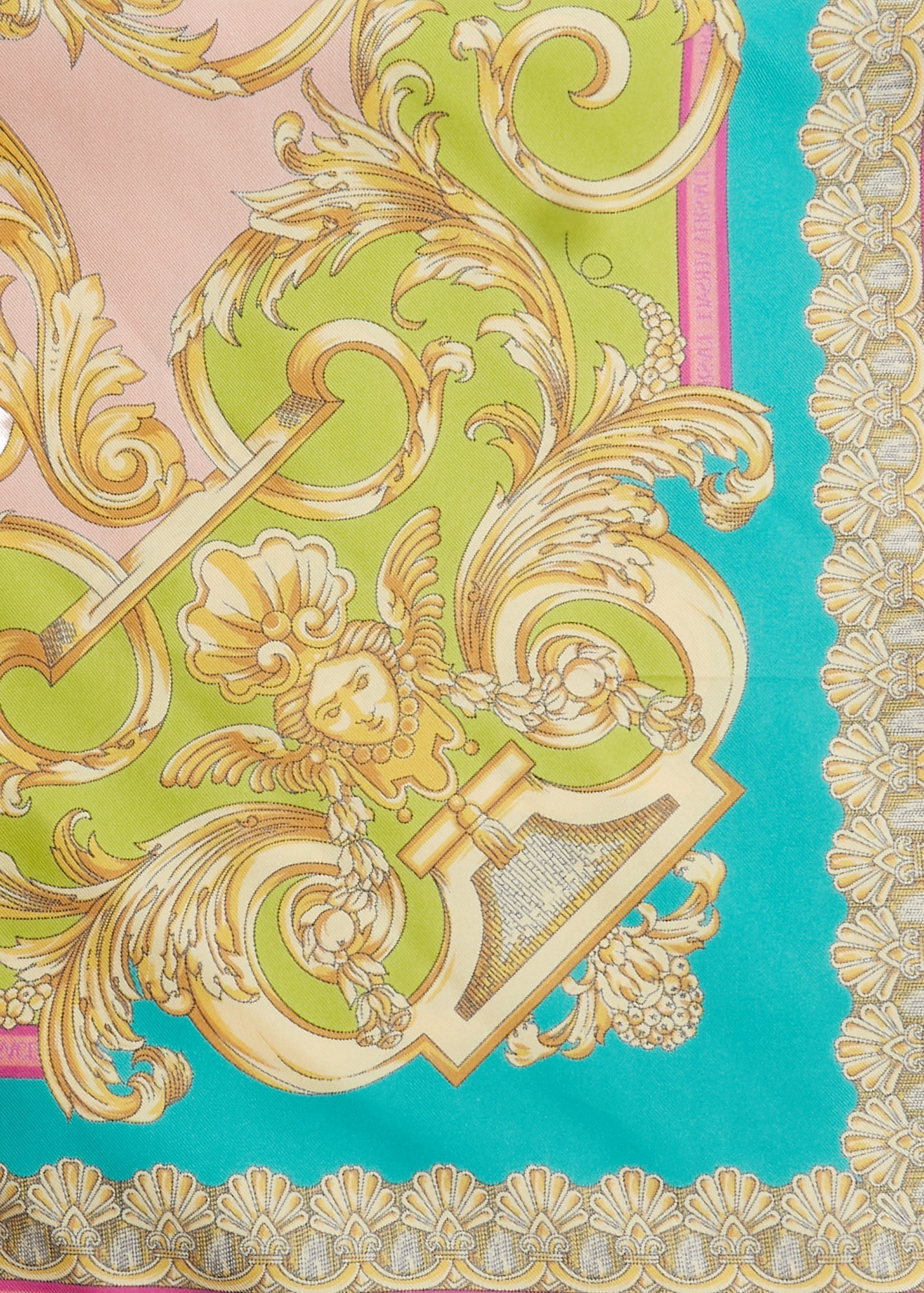 

Barocco Goddess scarf, Multicolored
