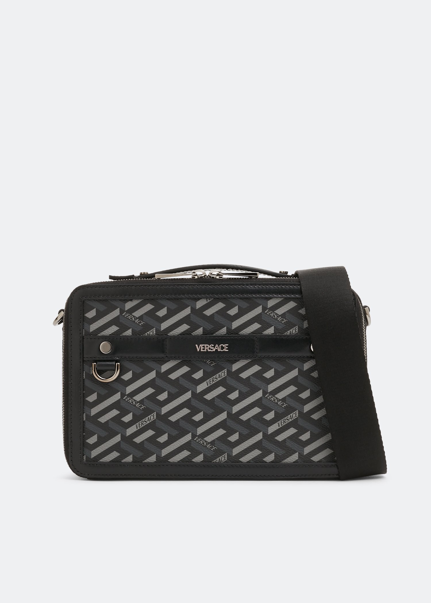 Versace La Greca Signature bag for Men Printed in Kuwait Level Shoes