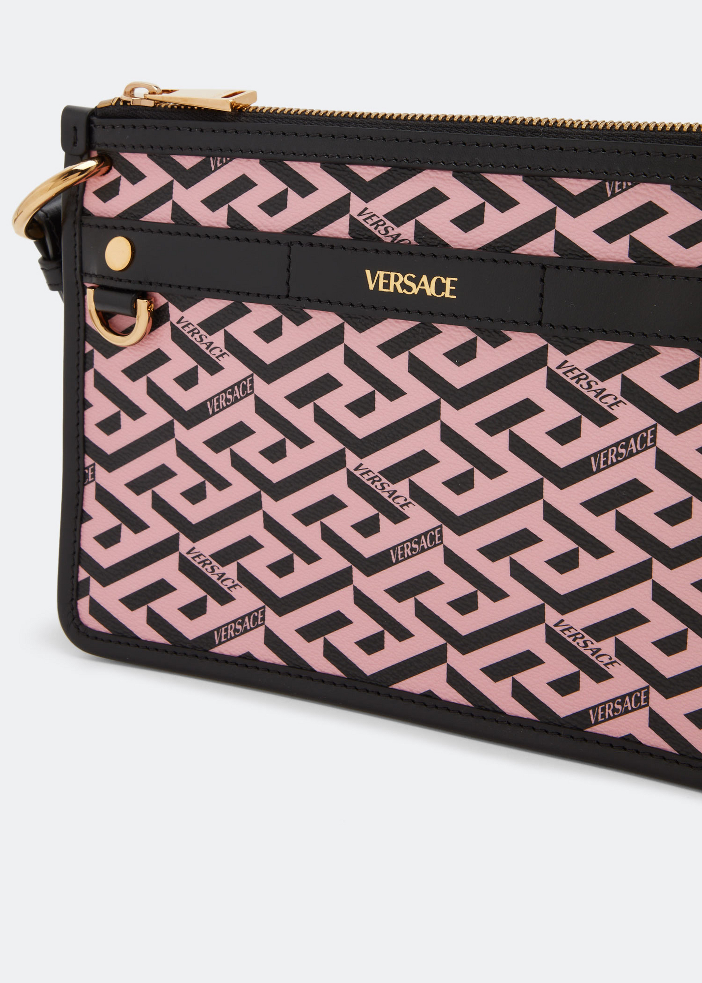 

La Greca signature small pouch, Prints