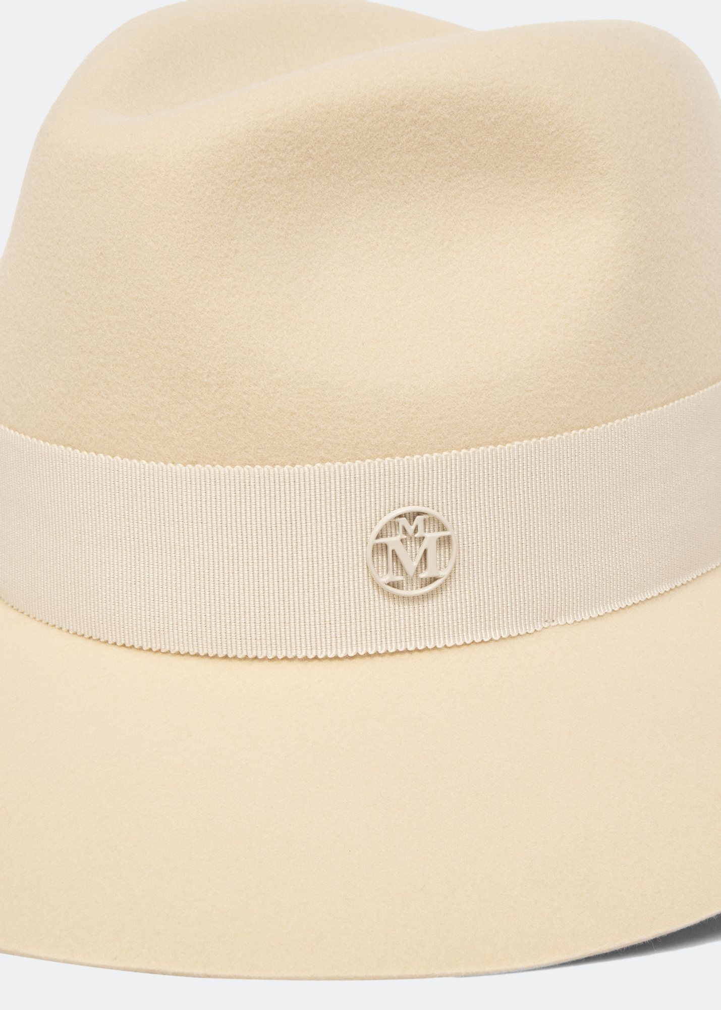 

Henrietta wool felt hat, Beige