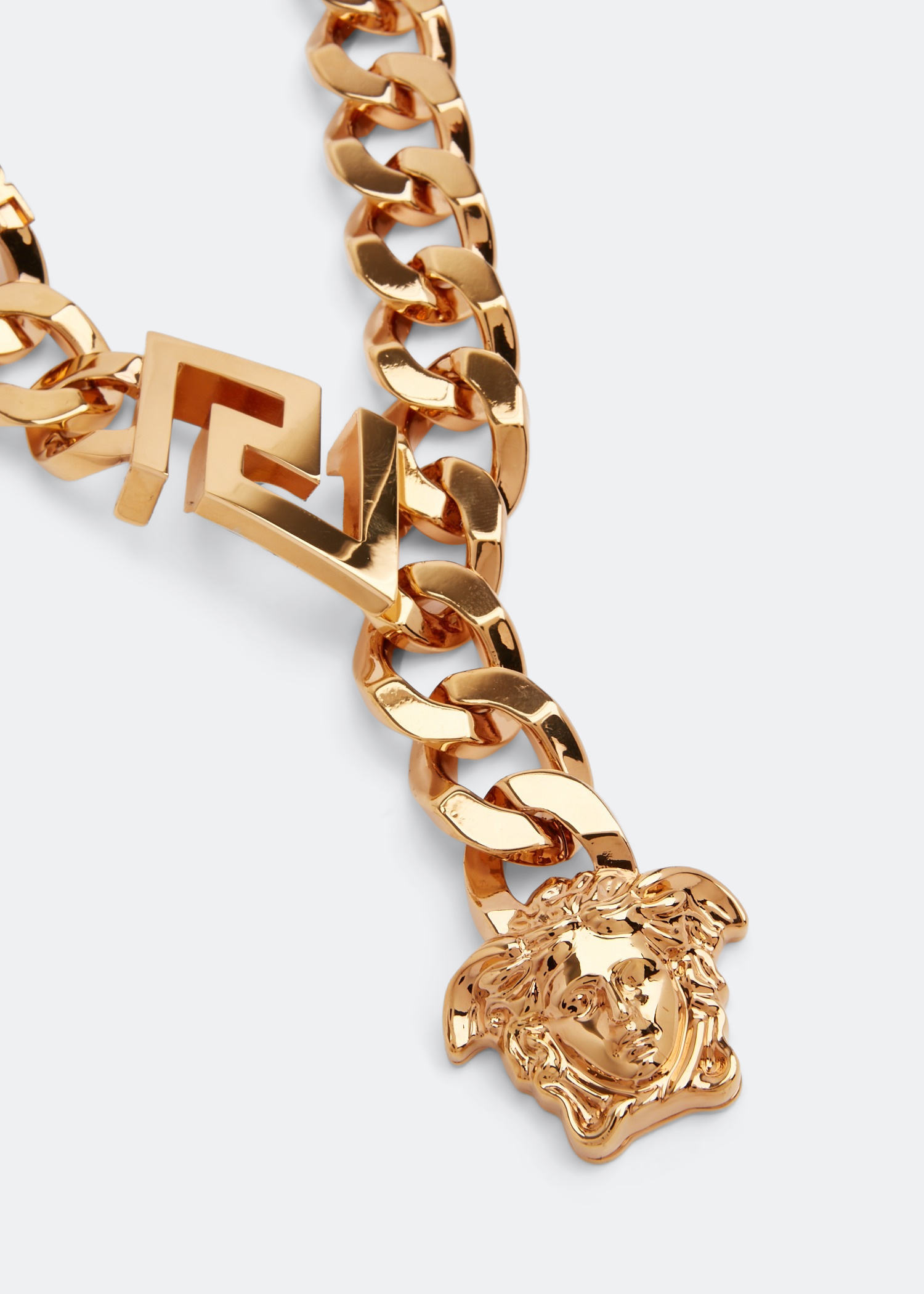 

Medusa necklace, Gold