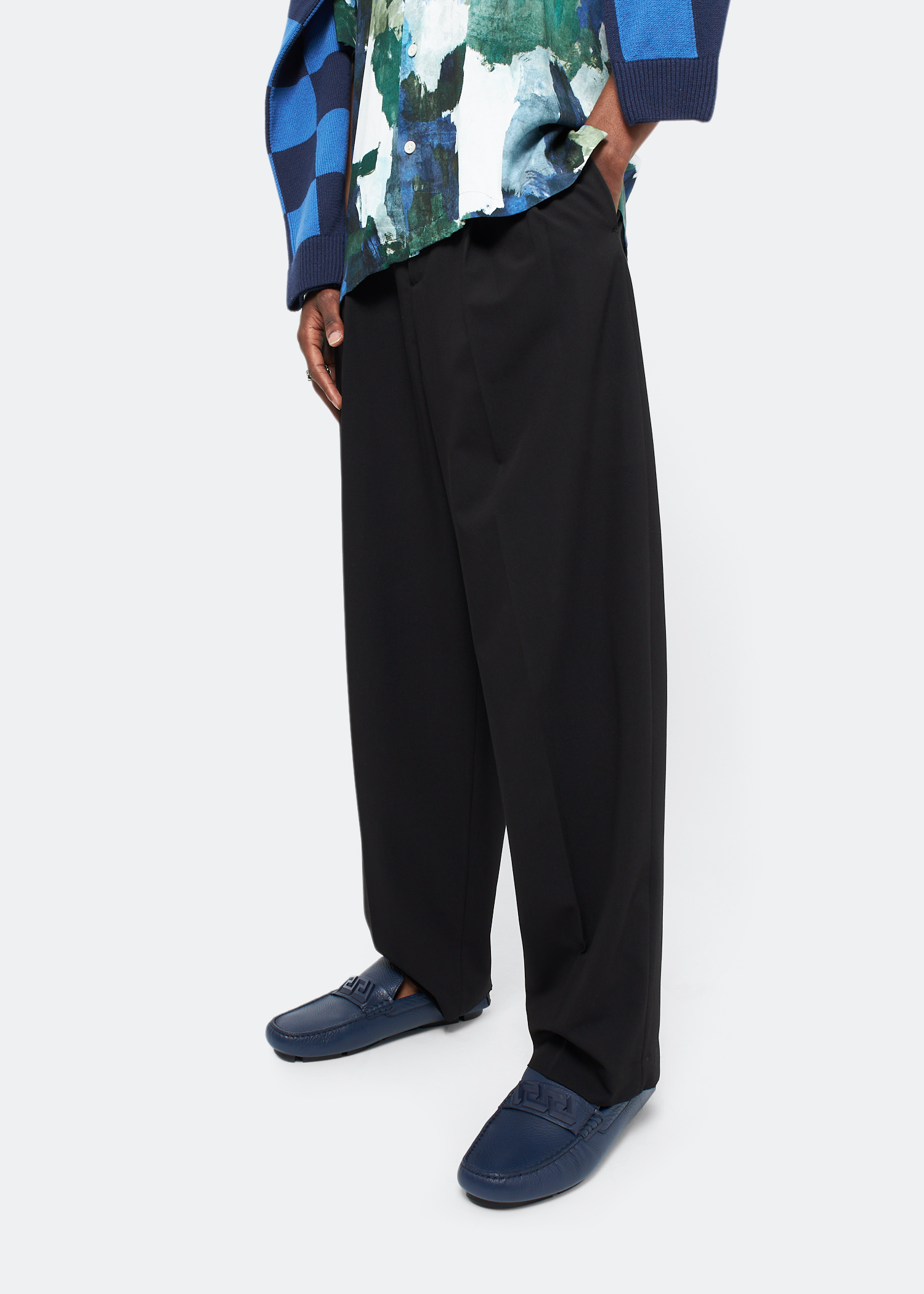 

La Greca loafers, Blue