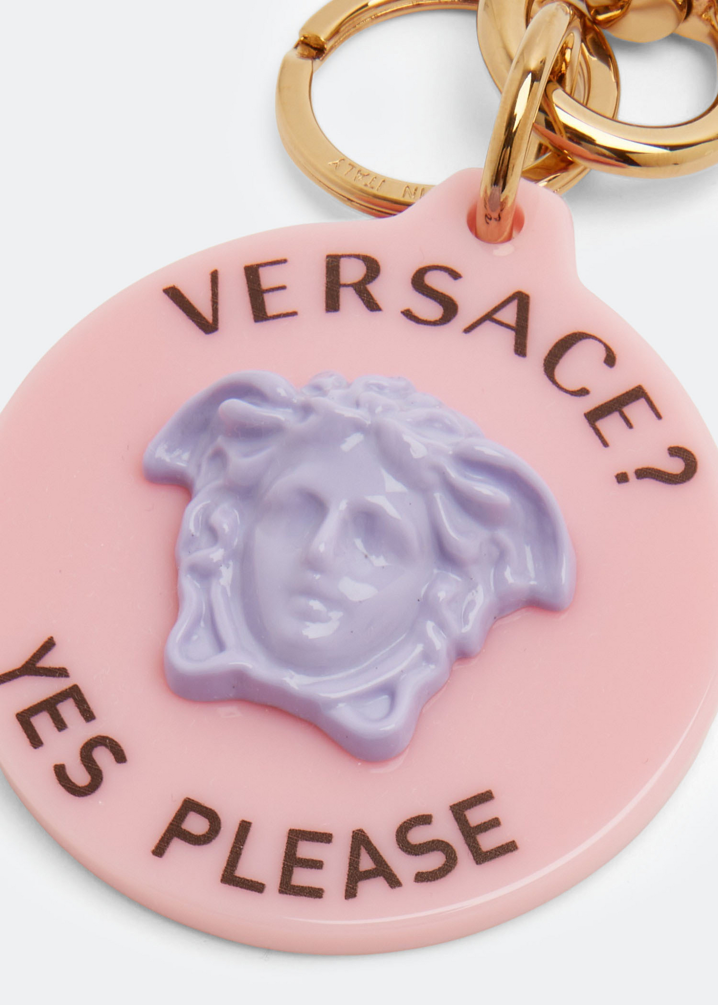 

La Medusa bag charm, Pink