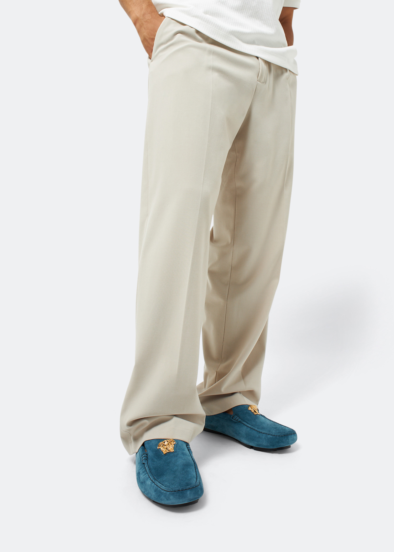 

La Medusa driving loafers, Blue